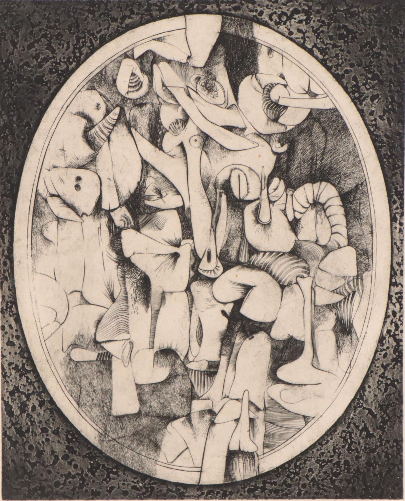 Kenneth Alvin Kerslake Etchings With Aquatint "The Witnessed Image", 2007