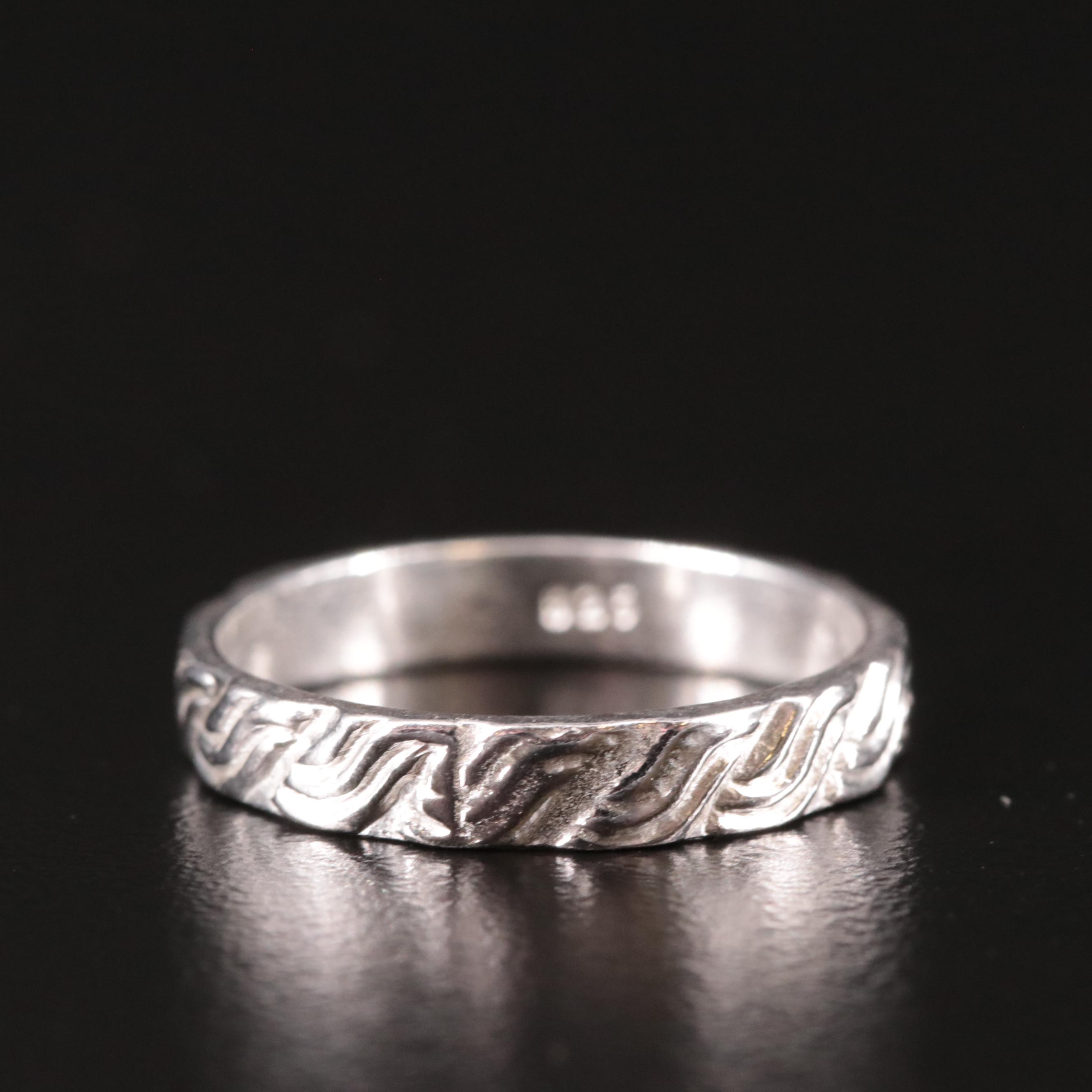 Sterling Band Ring