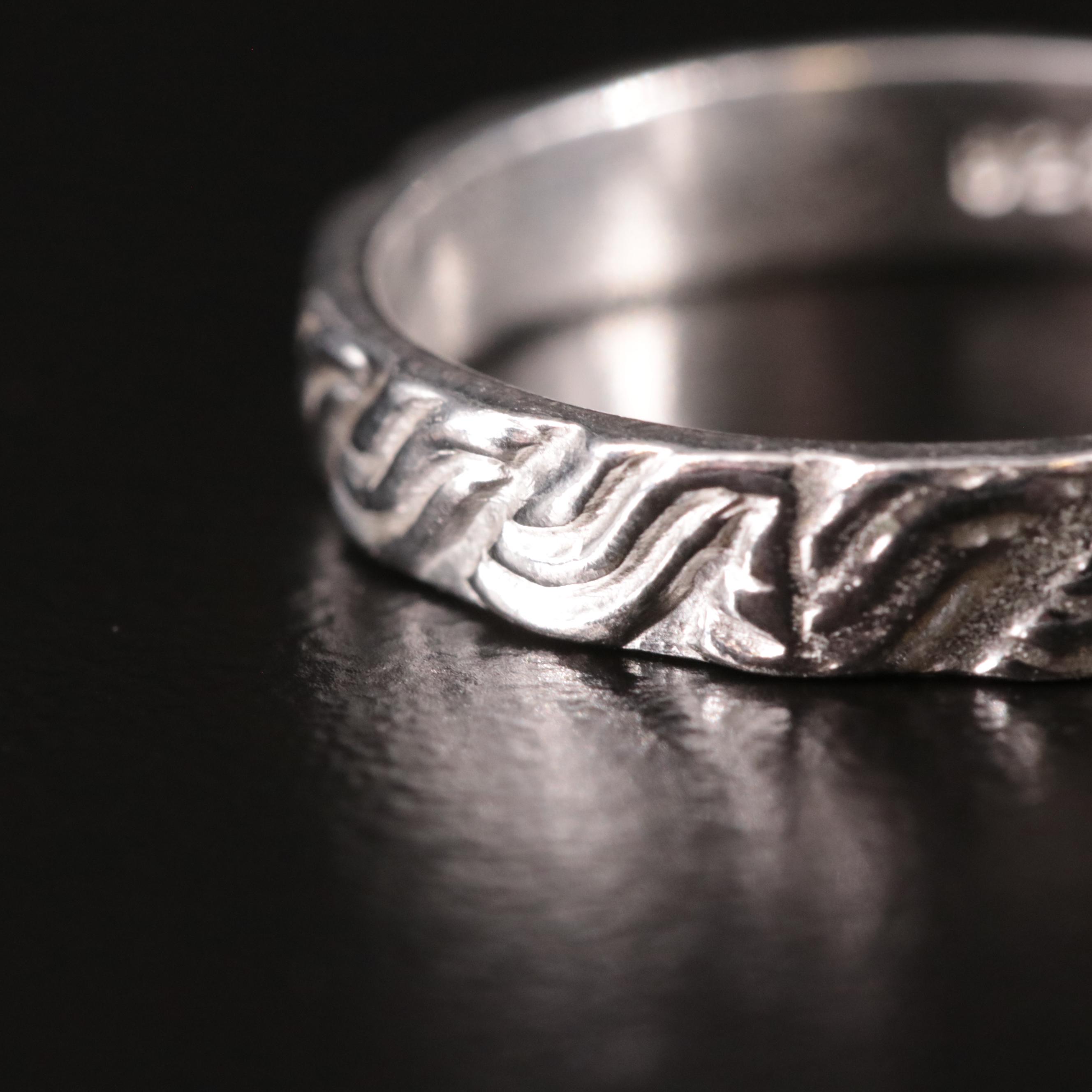 Sterling Band Ring