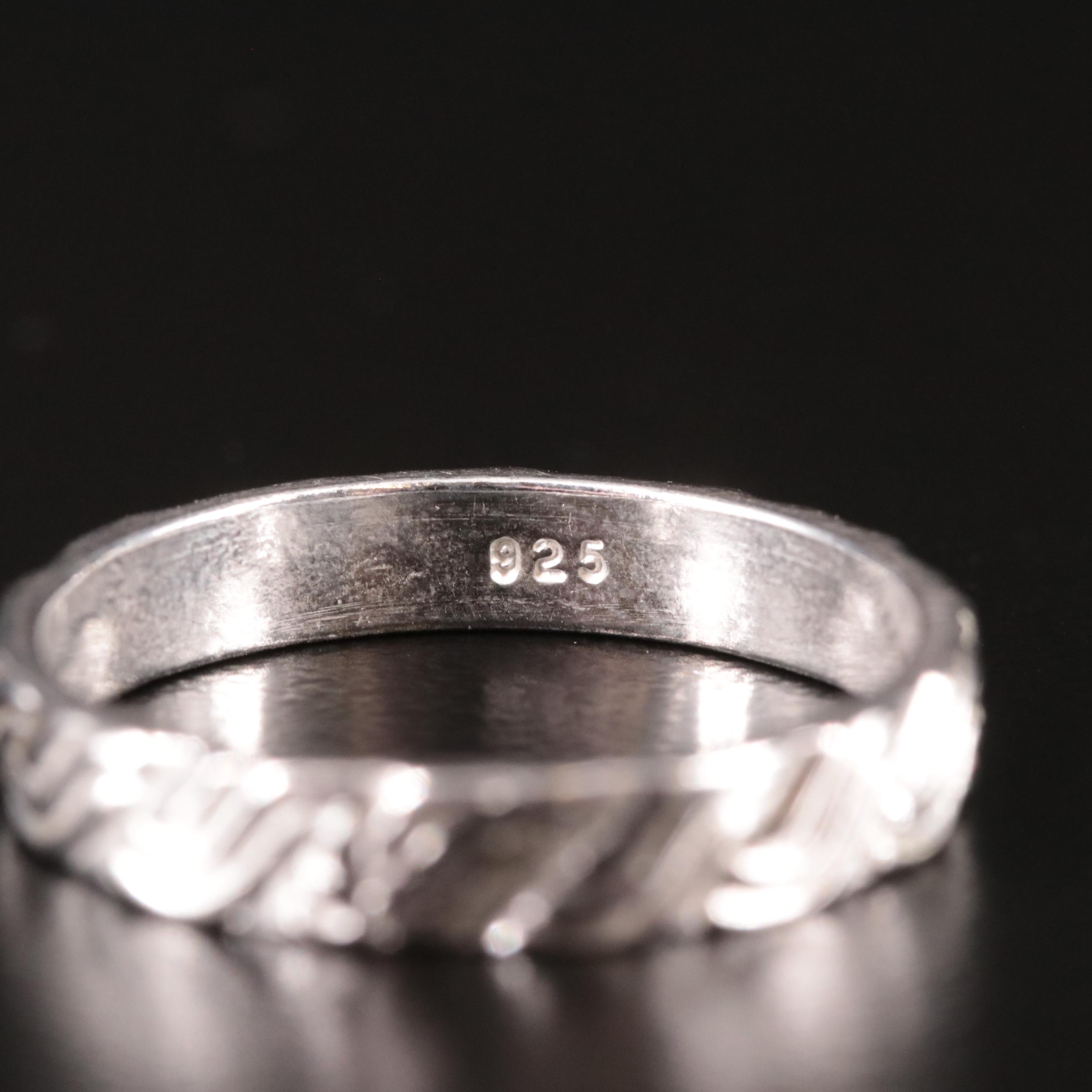 Sterling Band Ring
