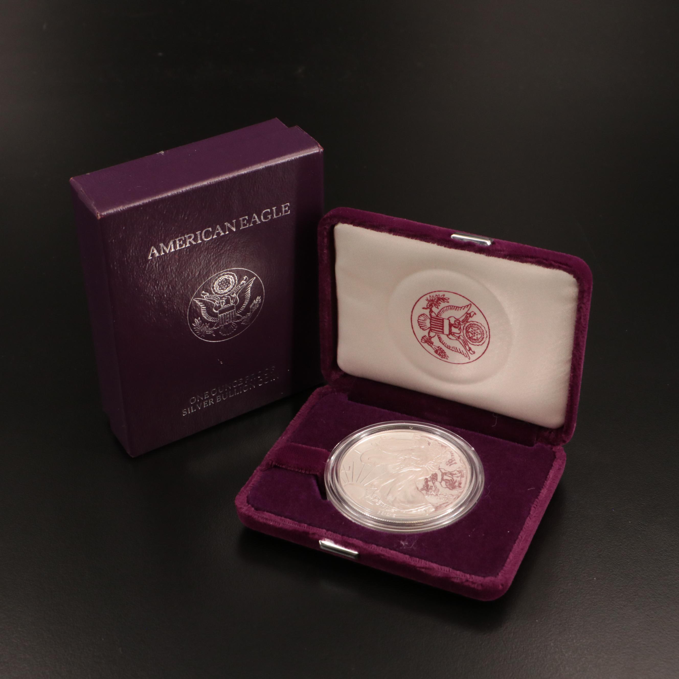 1993-P American Silver Eagle Proof Bullion Coin