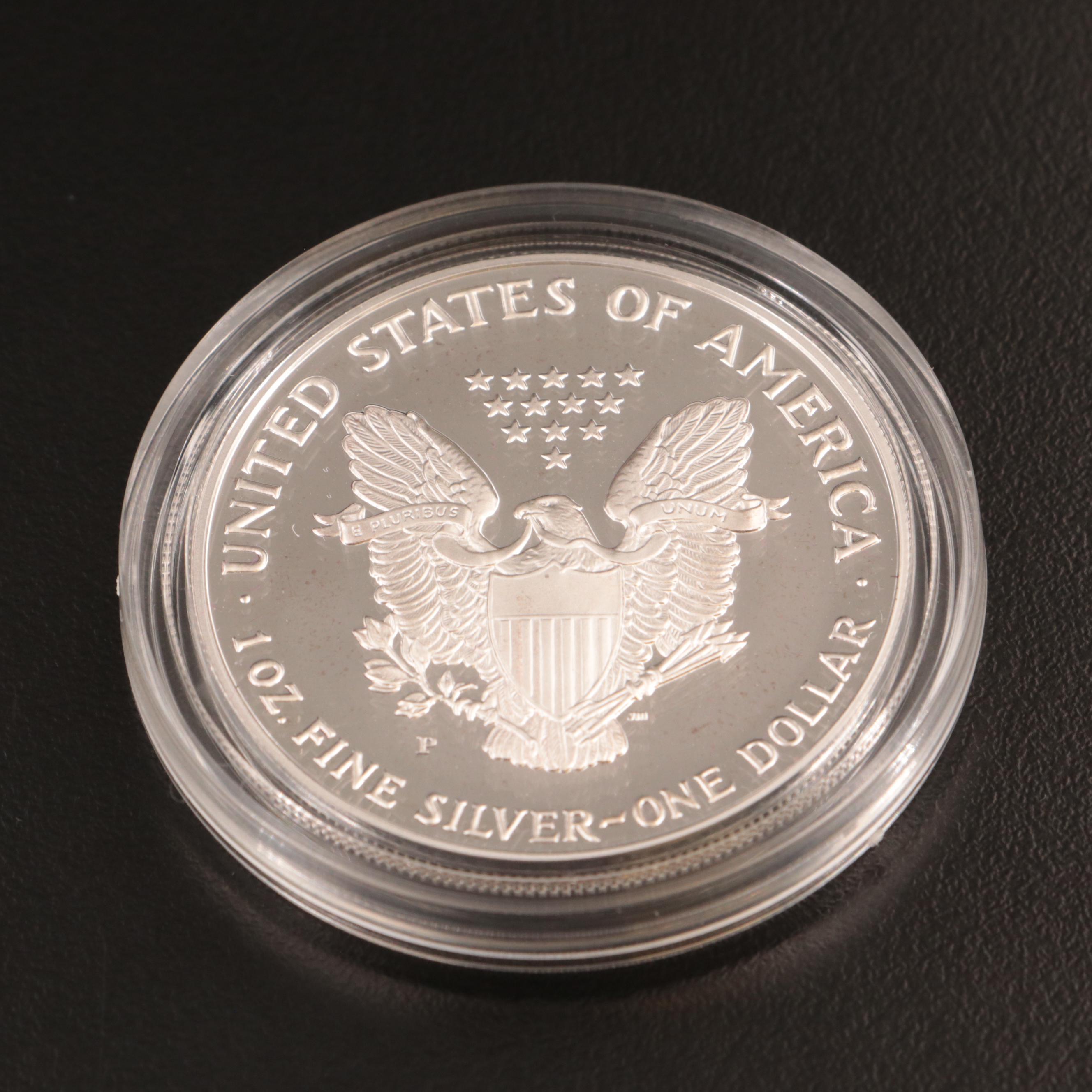 1993-P American Silver Eagle Proof Bullion Coin