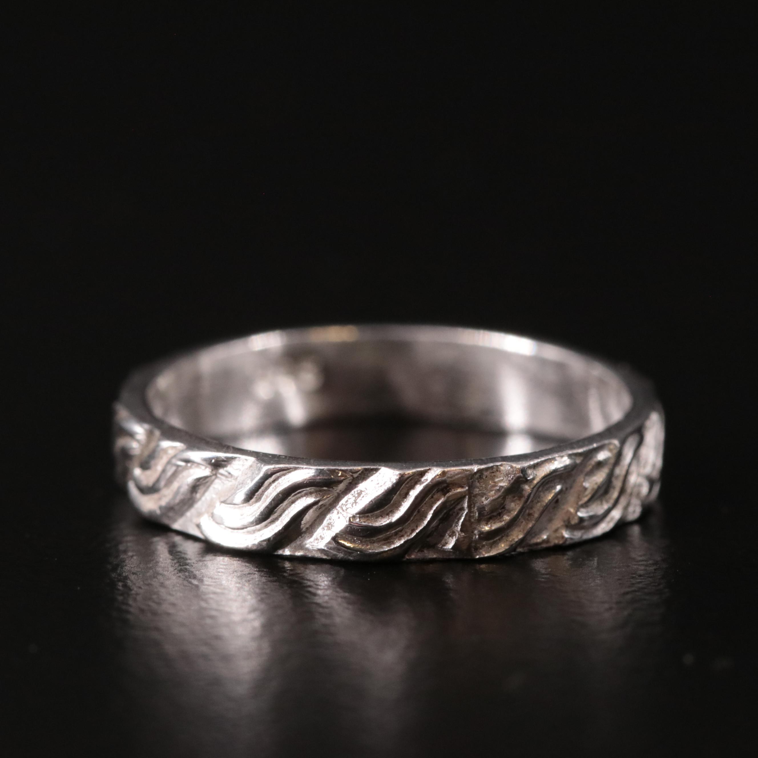 Sterling Band Ring