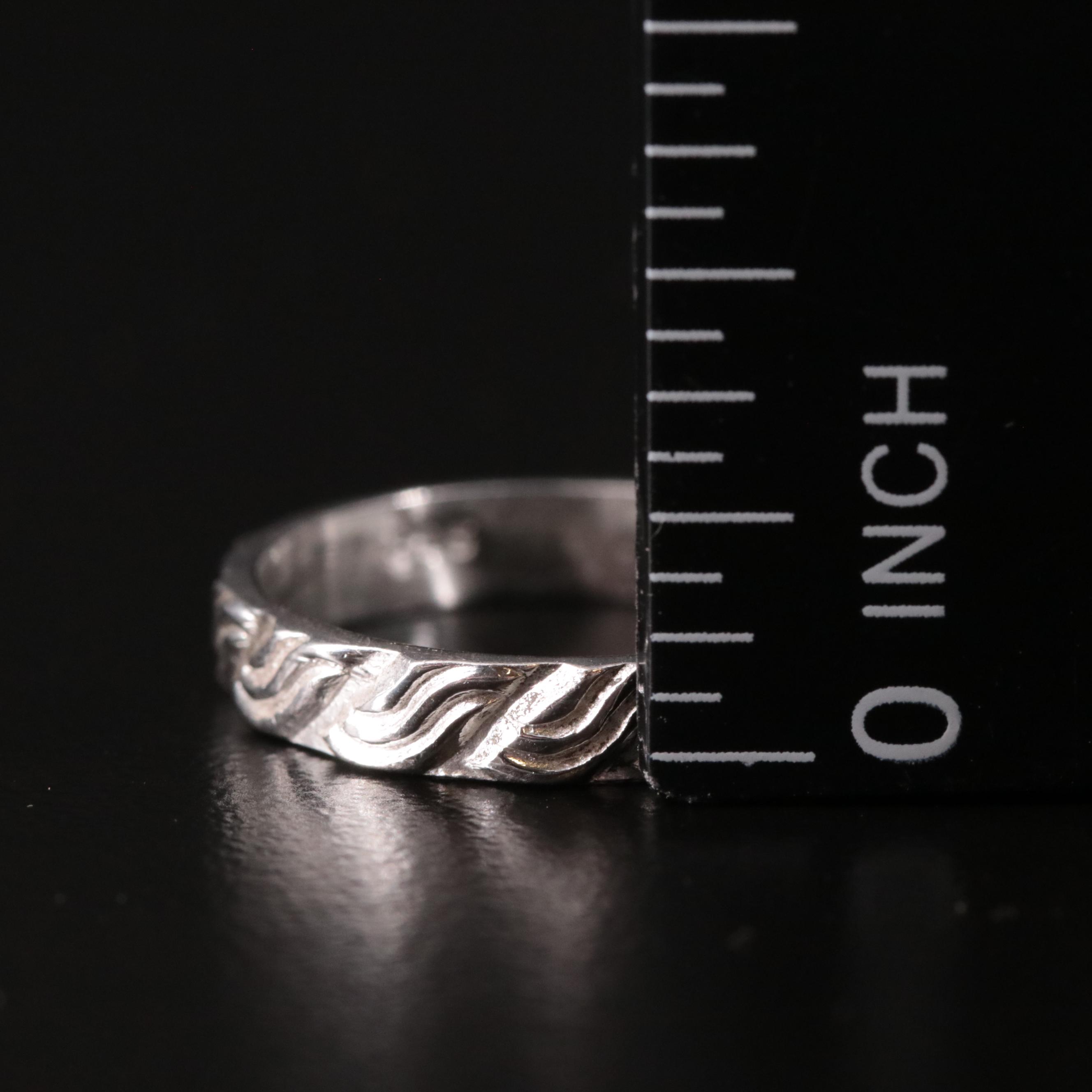 Sterling Band Ring