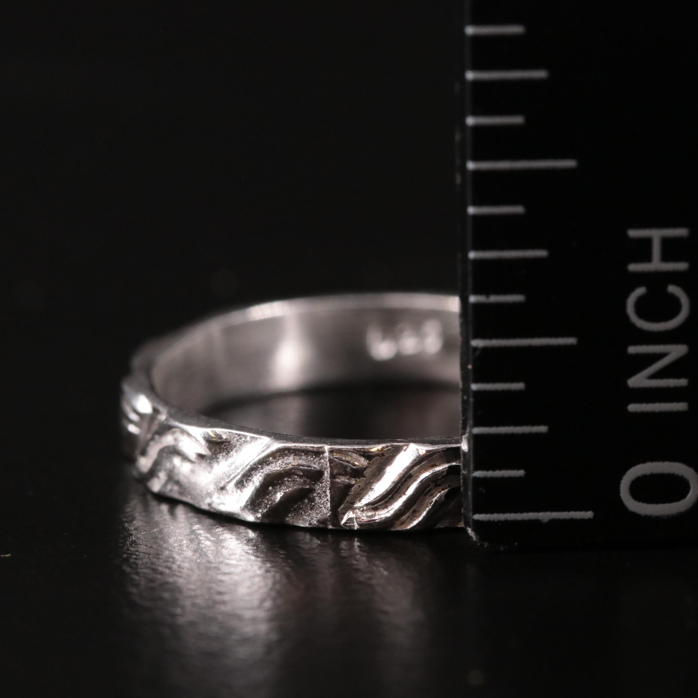 Sterling Band Ring