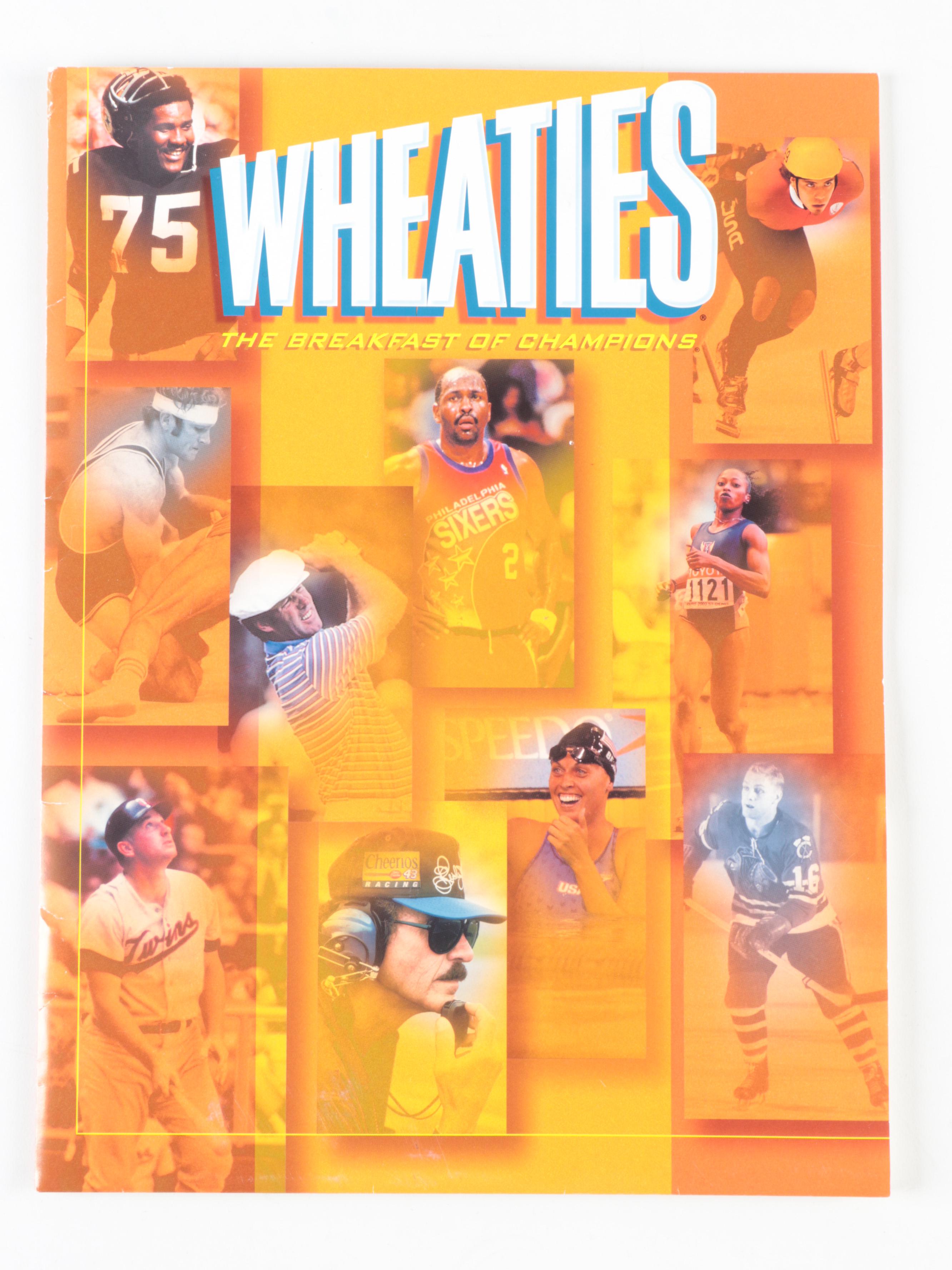 Wheaties Hall of Fame Signed Print Set with Killebrew, Hull, Ohno and More