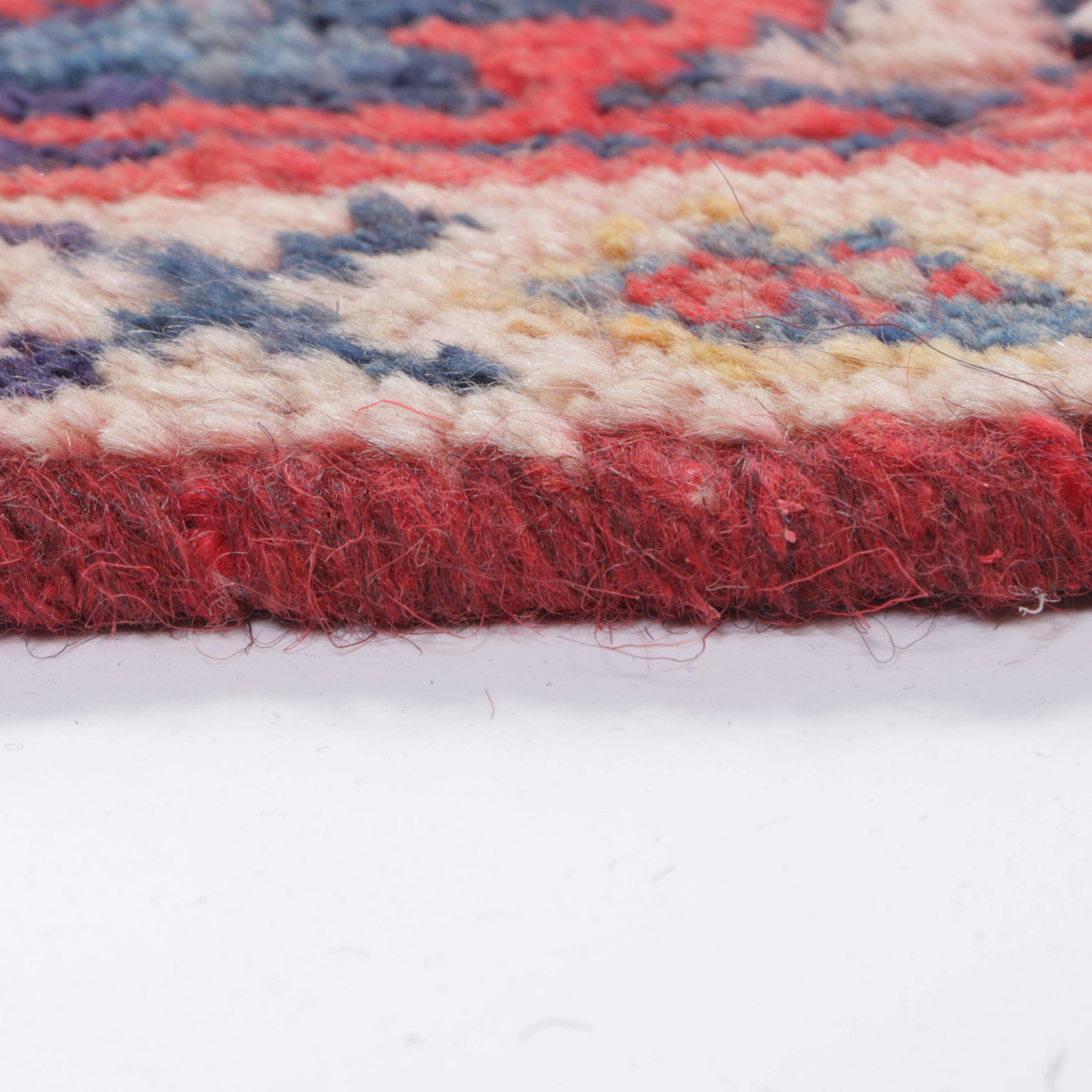 3'8 x 10'10 Hand-Knotted Persian Veramin Carpet Runner