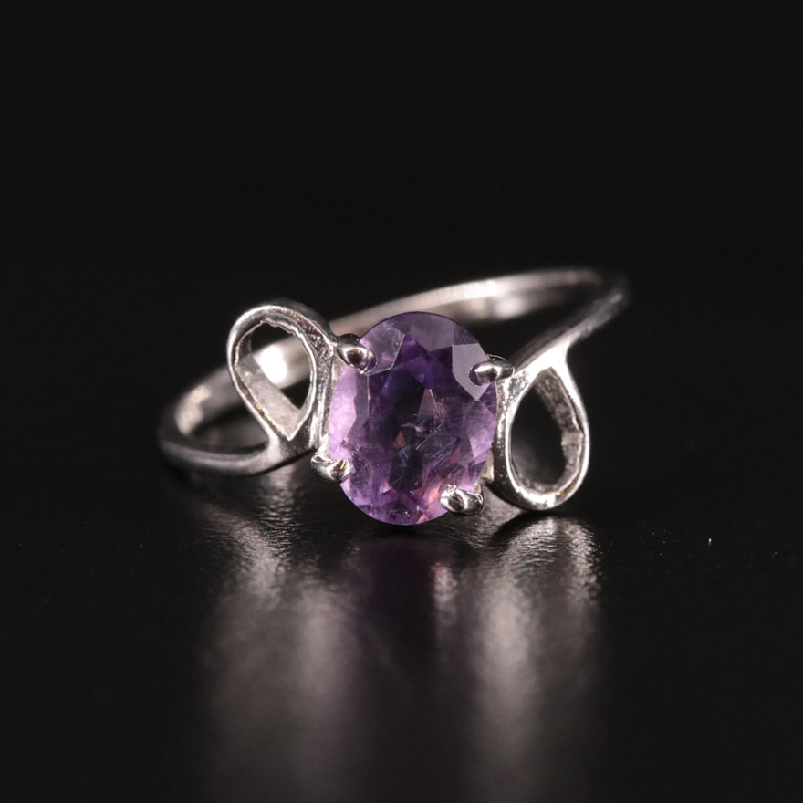 Sterling Amethyst Ring