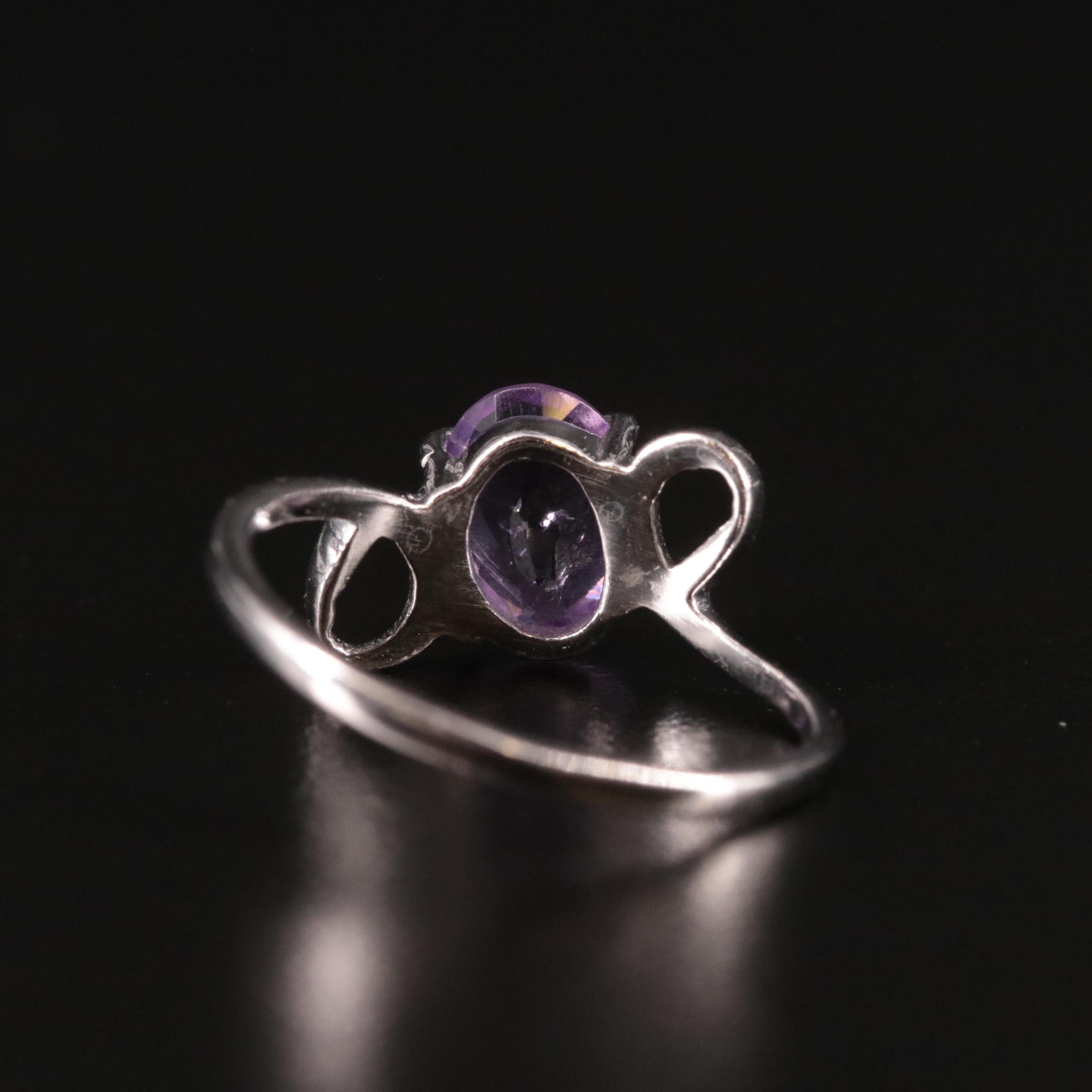 Sterling Amethyst Ring