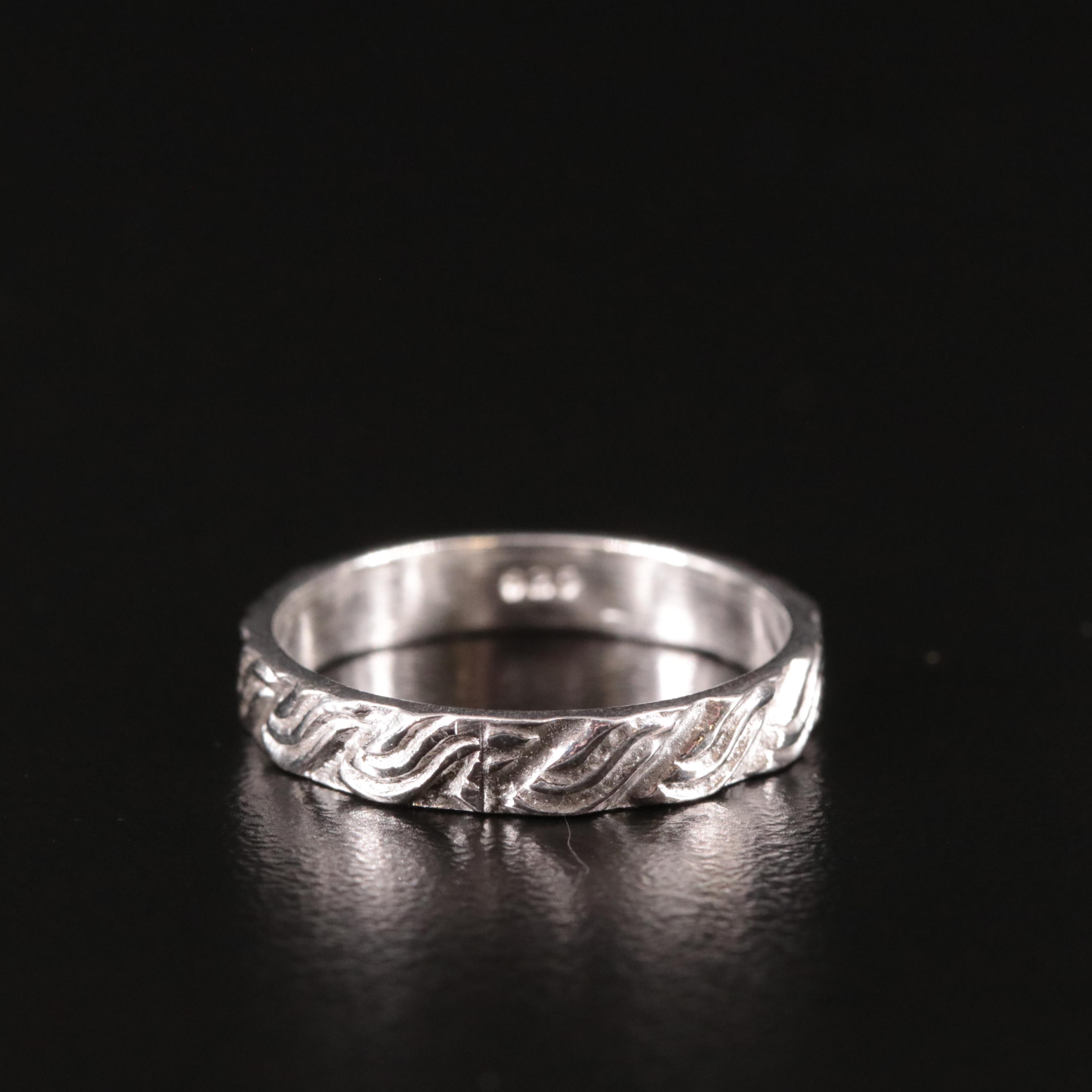 Sterling Band Ring