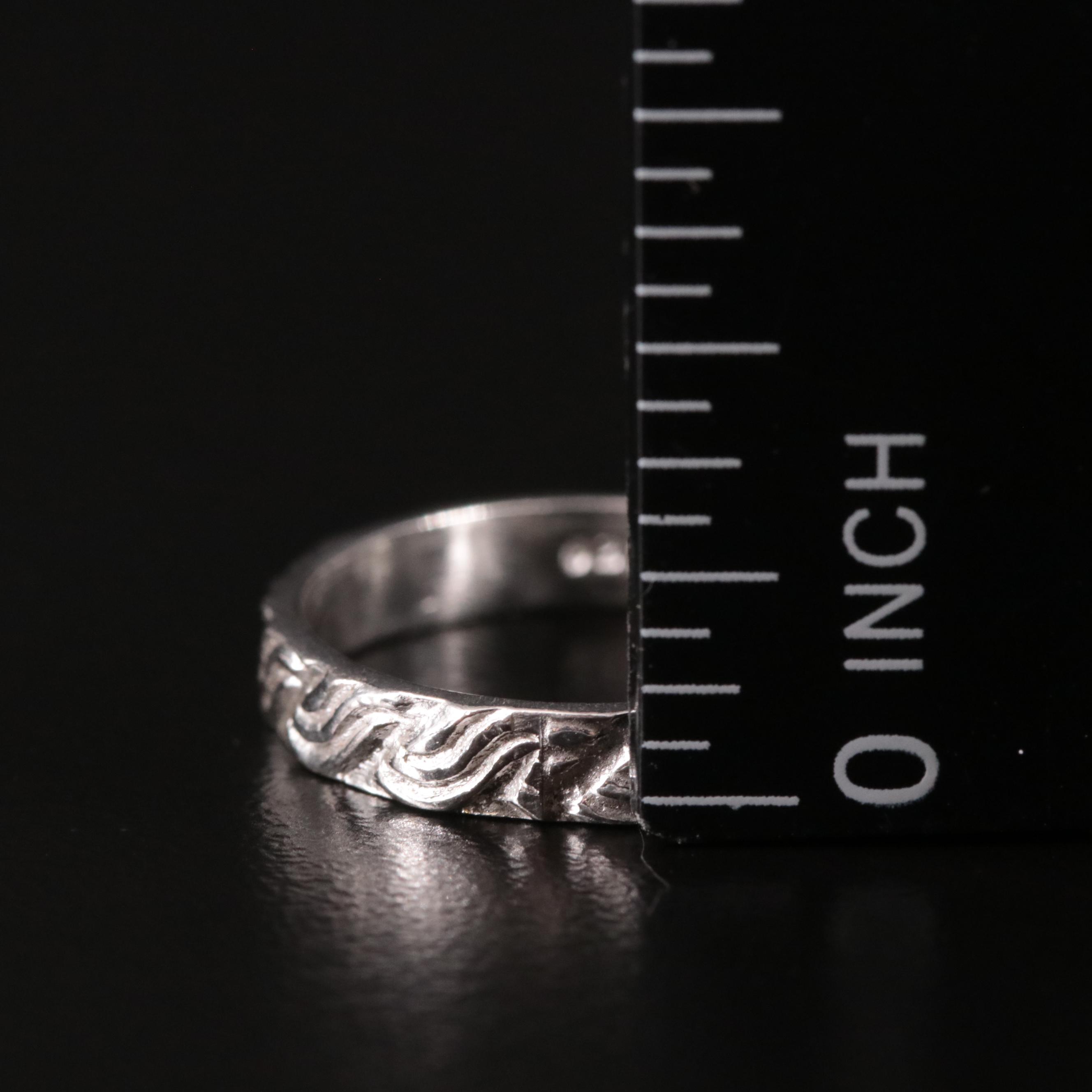 Sterling Band Ring