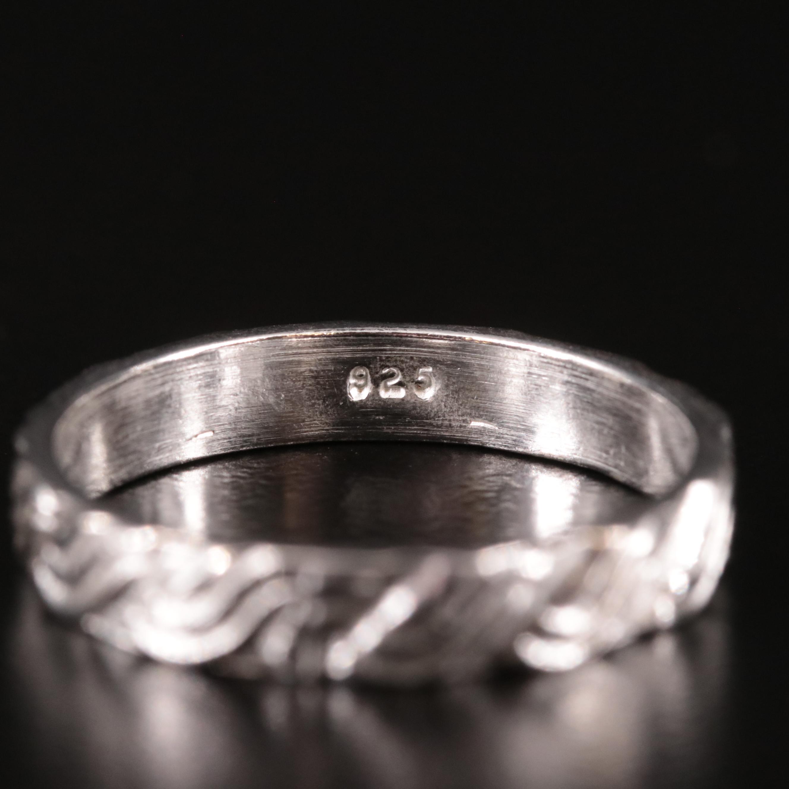 Sterling Band Ring
