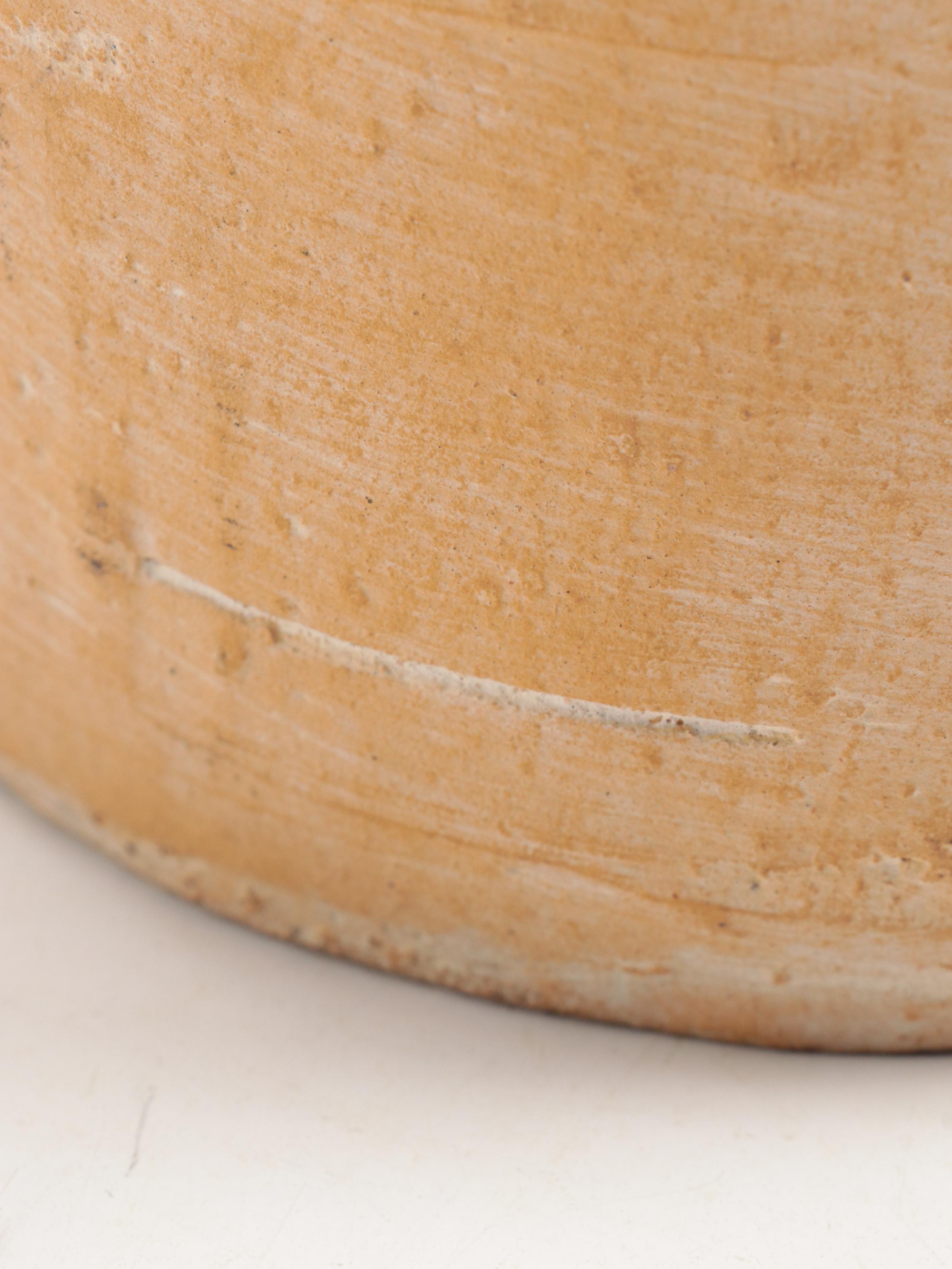 Studio Etched Art Pottery Vase