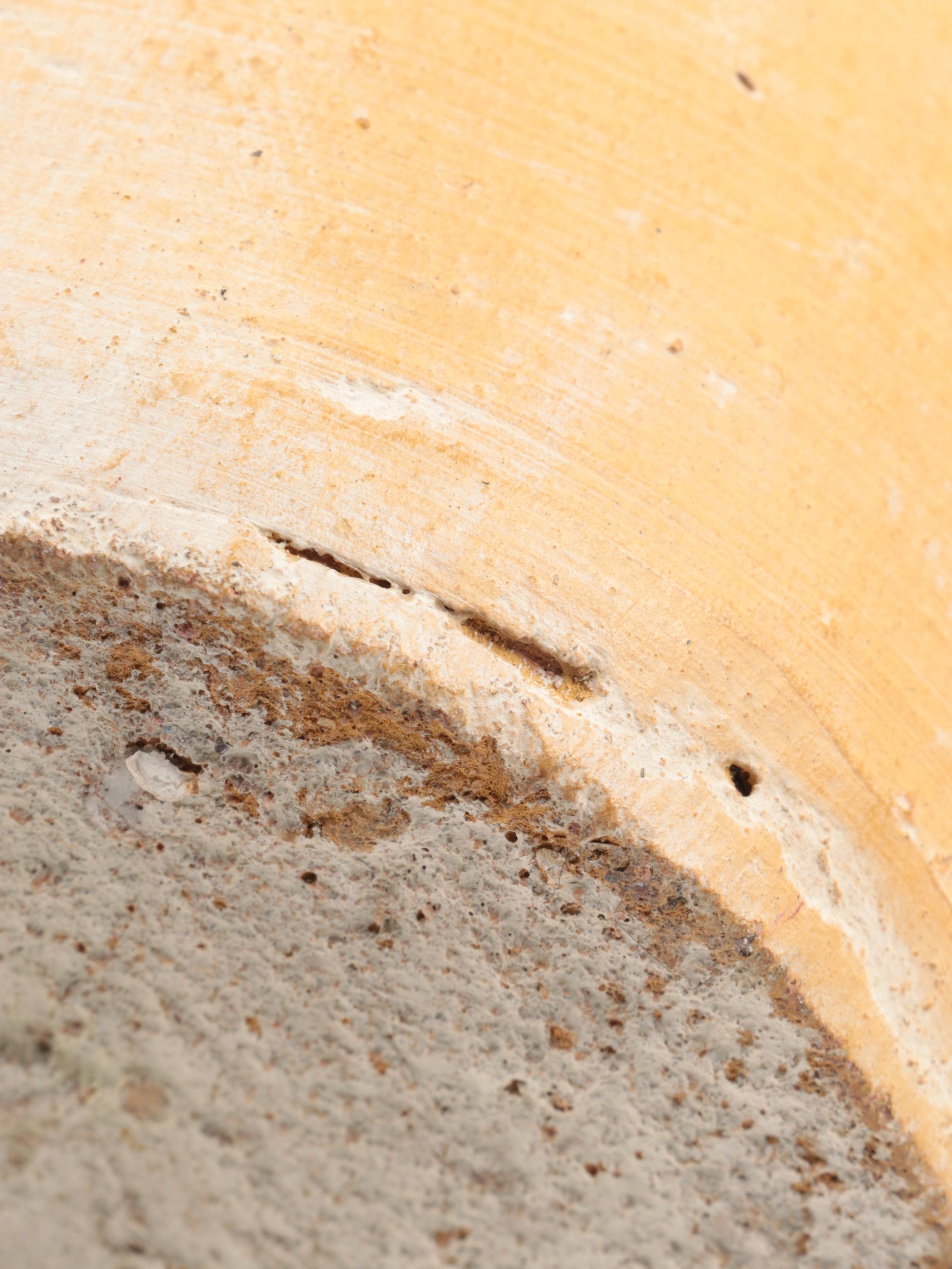 Studio Etched Art Pottery Vase