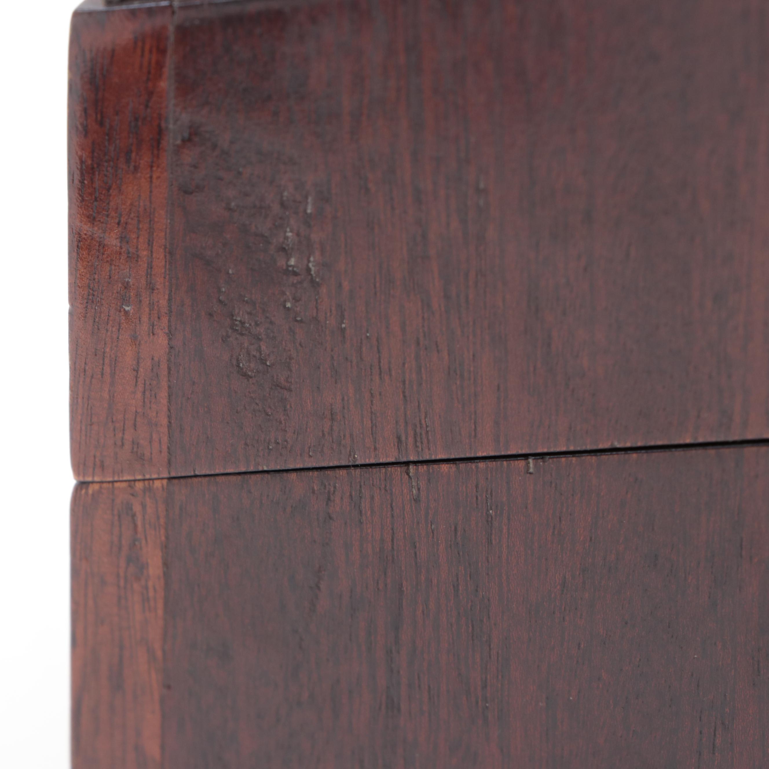 Hepplewhite Style Mahogany Knife Box