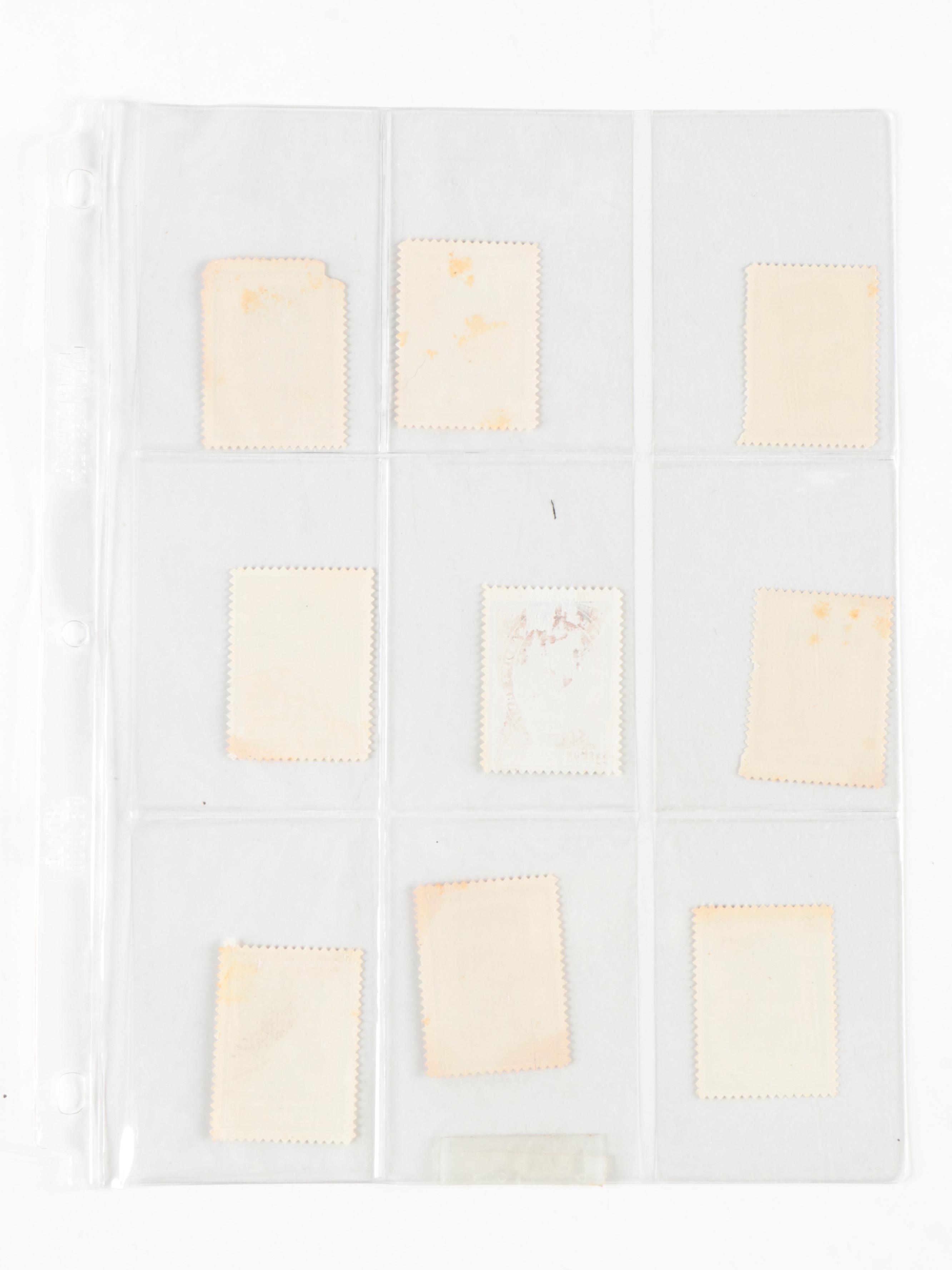 1962 Topps Stamps with Berra, Kaline, Killebrew, Team Stamps and More