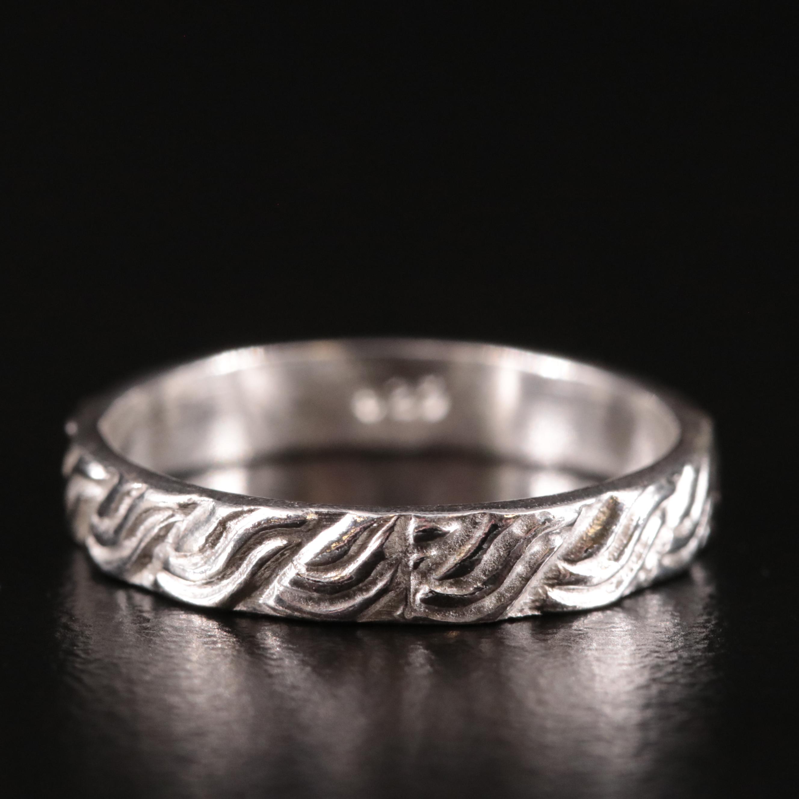Sterling Band Ring