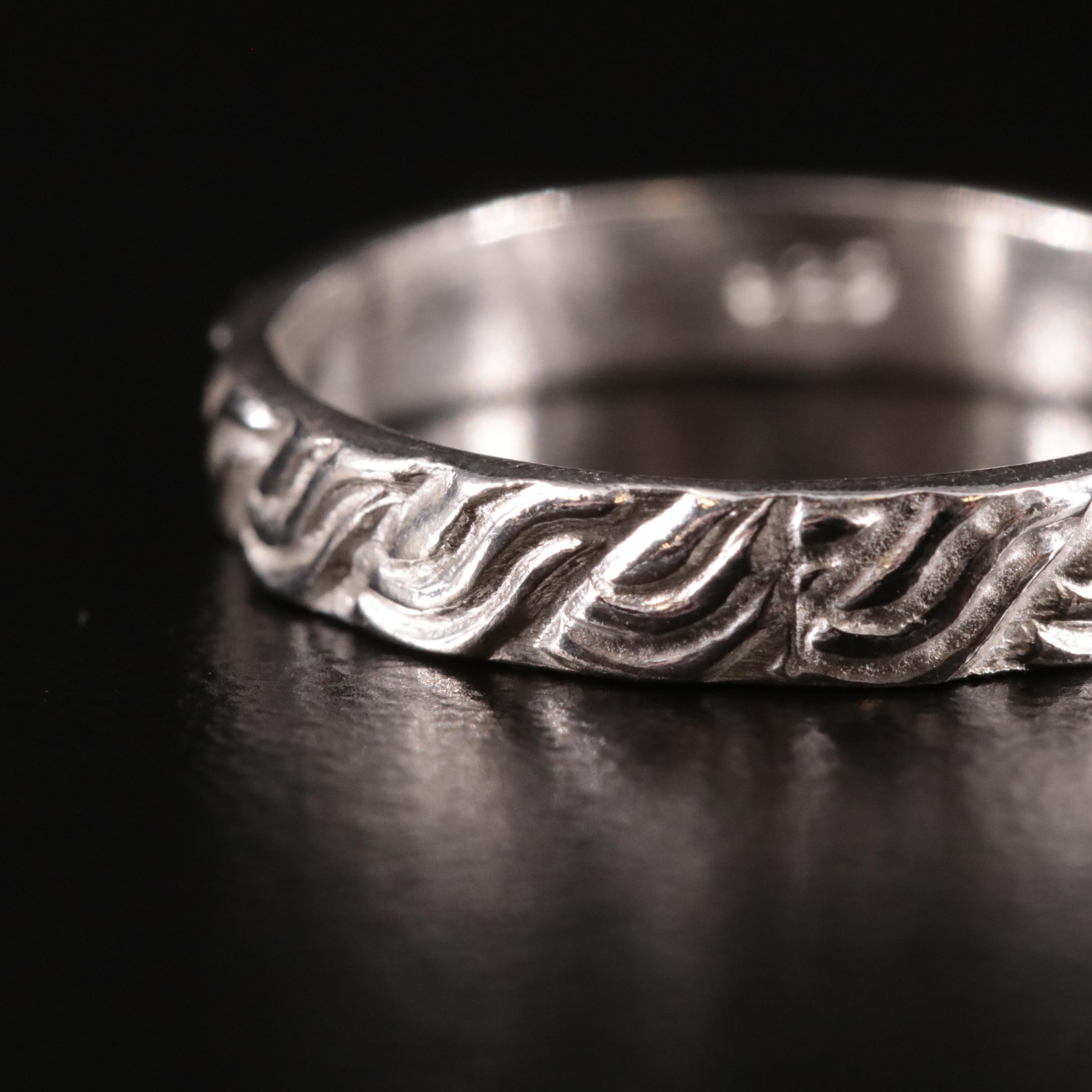 Sterling Band Ring