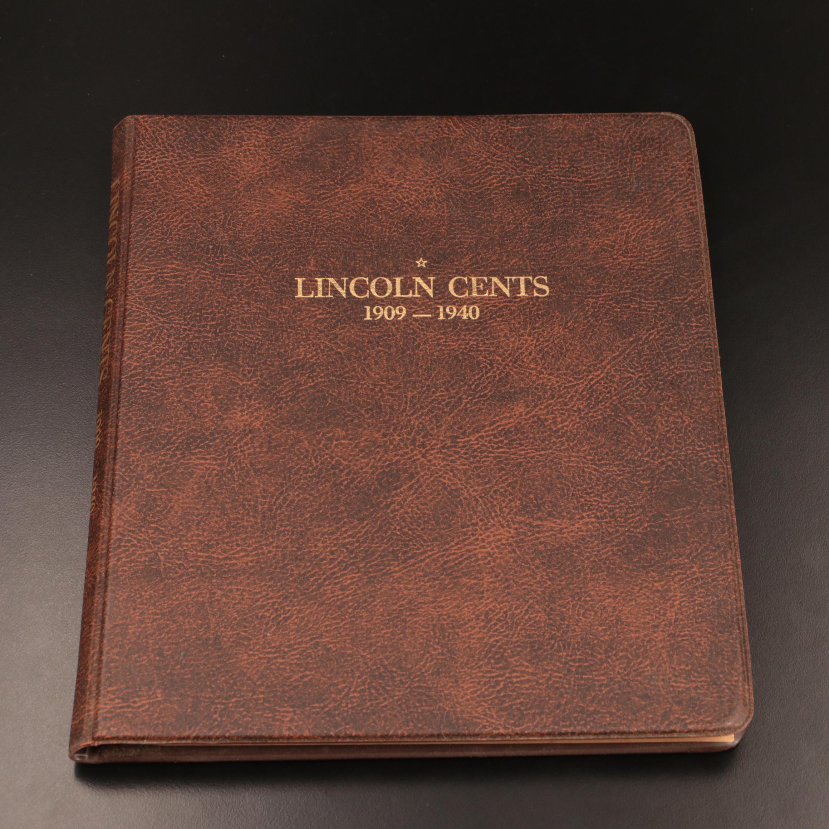 Two Binders of Lincoln Cents, 1909 to 1975