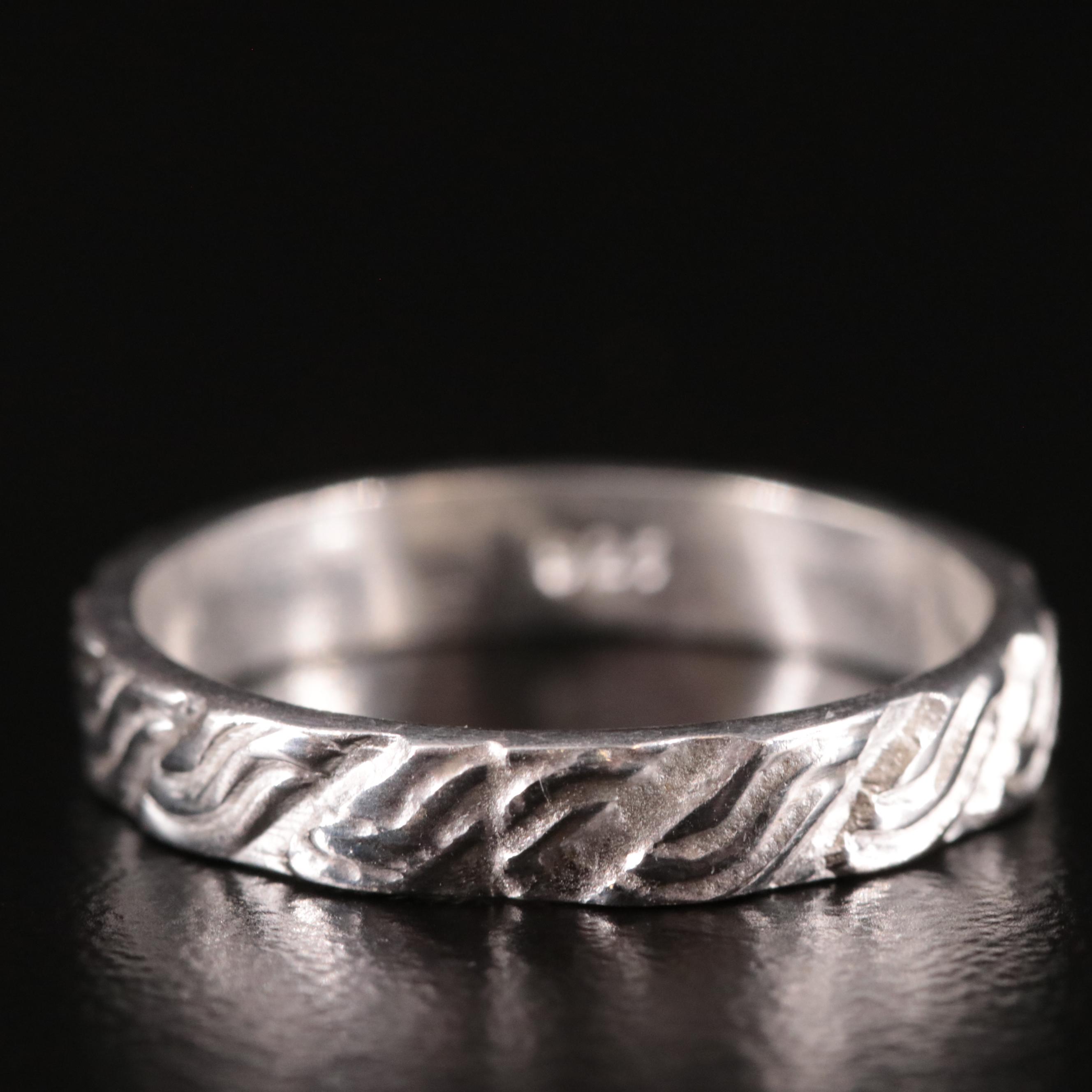 Sterling Band Ring