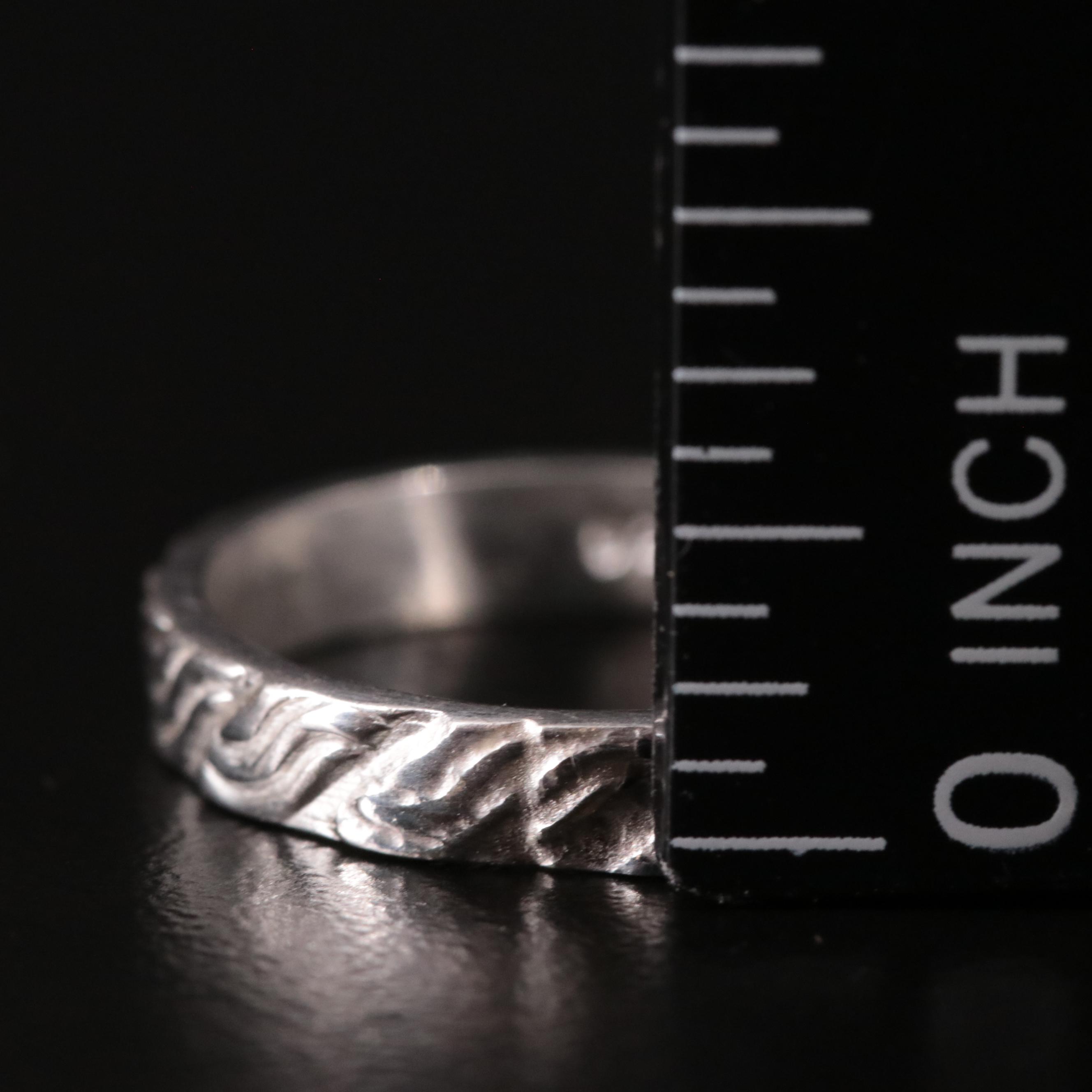 Sterling Band Ring