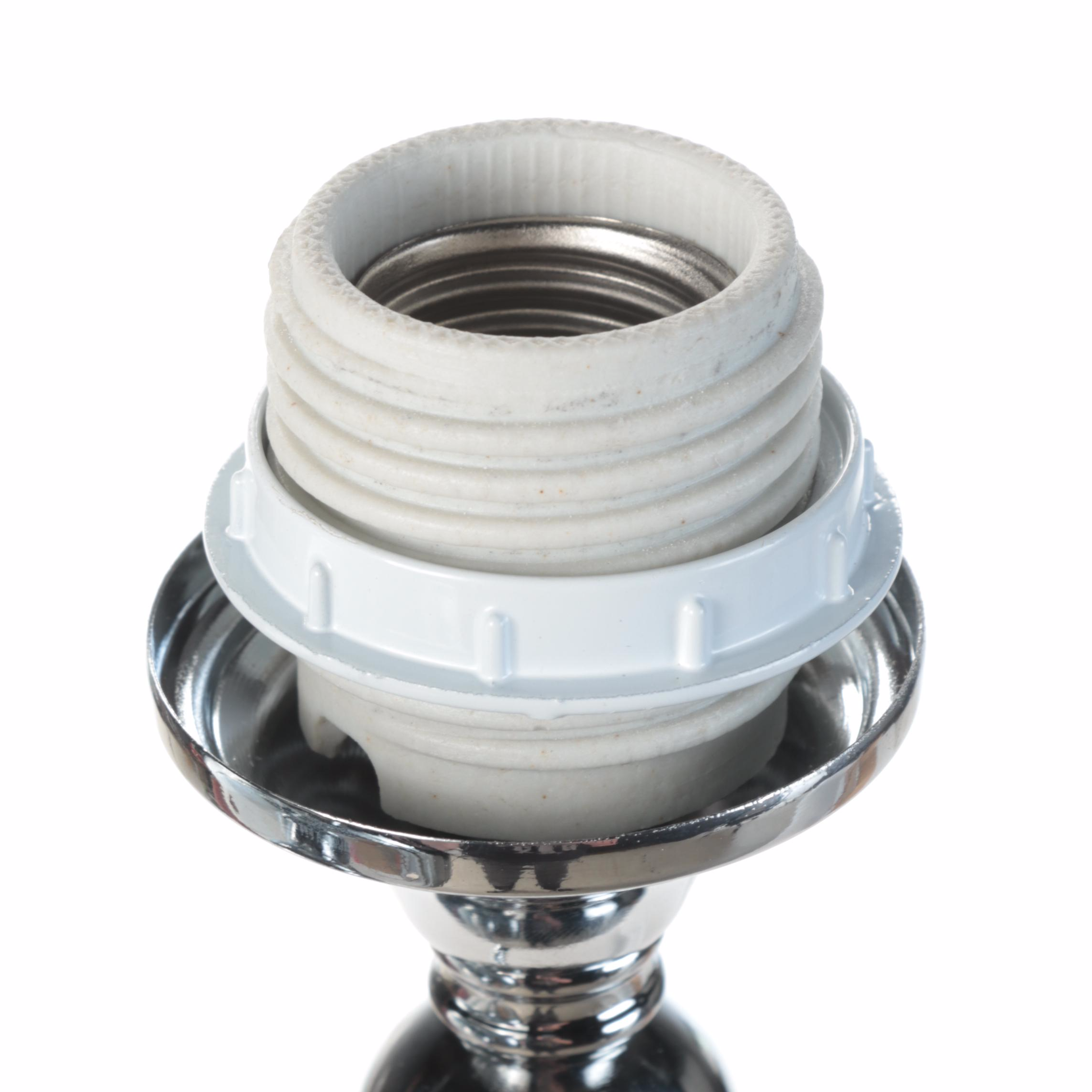 Pair of Polished Chrome Vanity Wall Sconces