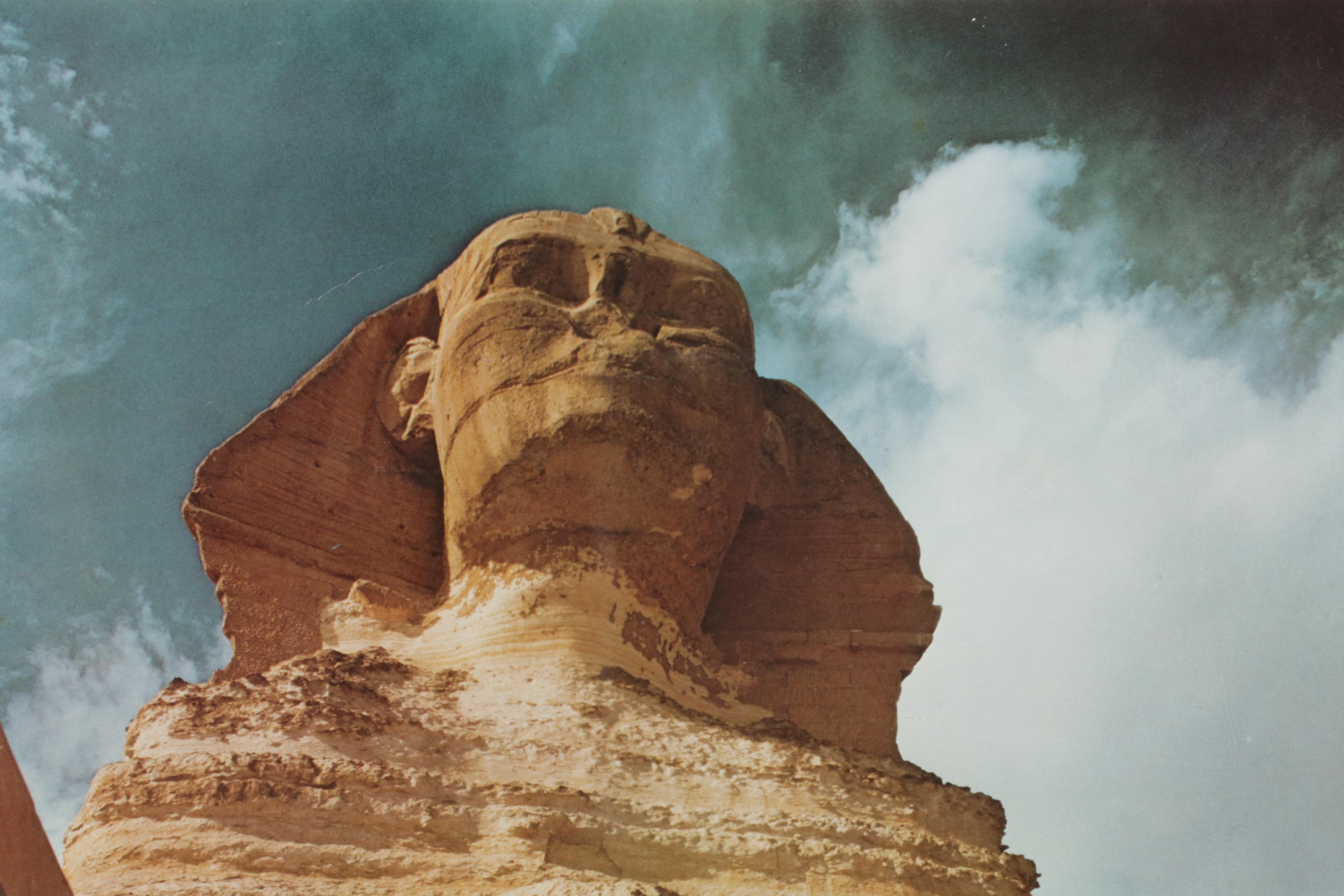 Trans World Airlines Offset Lithograph Posters "Egypt" and "Italy," 1973