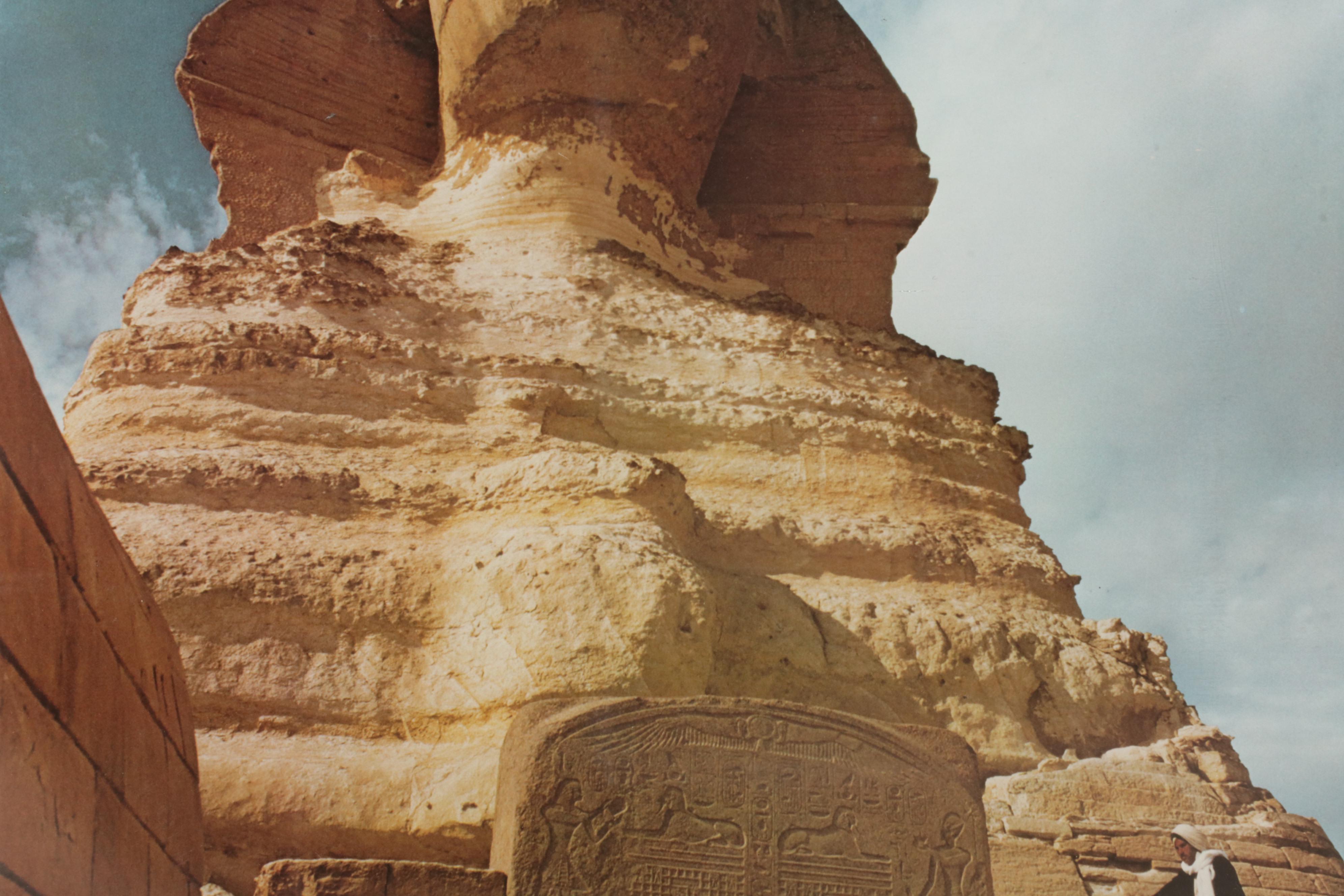 Trans World Airlines Offset Lithograph Posters "Egypt" and "Italy," 1973