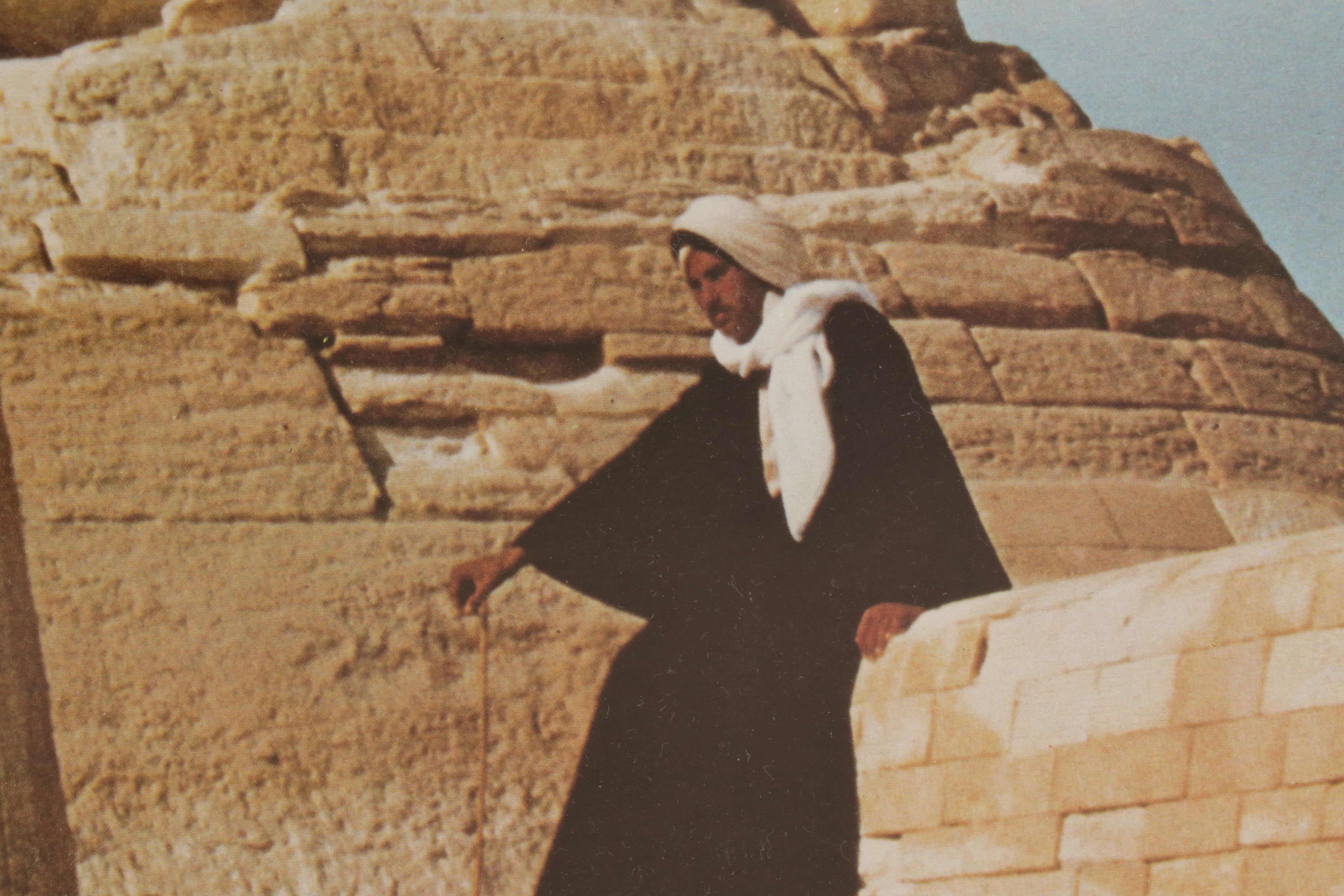 Trans World Airlines Offset Lithograph Posters "Egypt" and "Italy," 1973