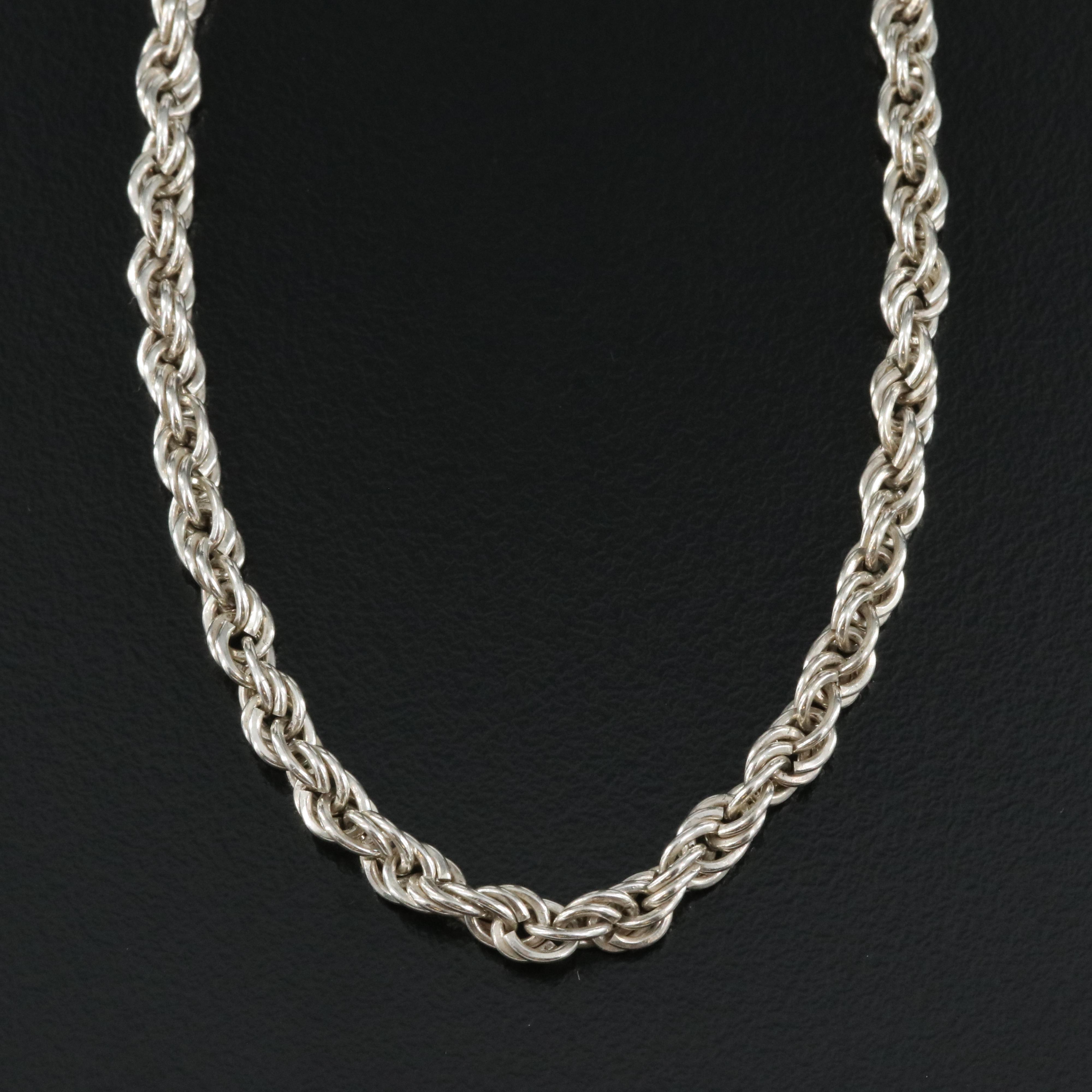 Sterling Rope Chain