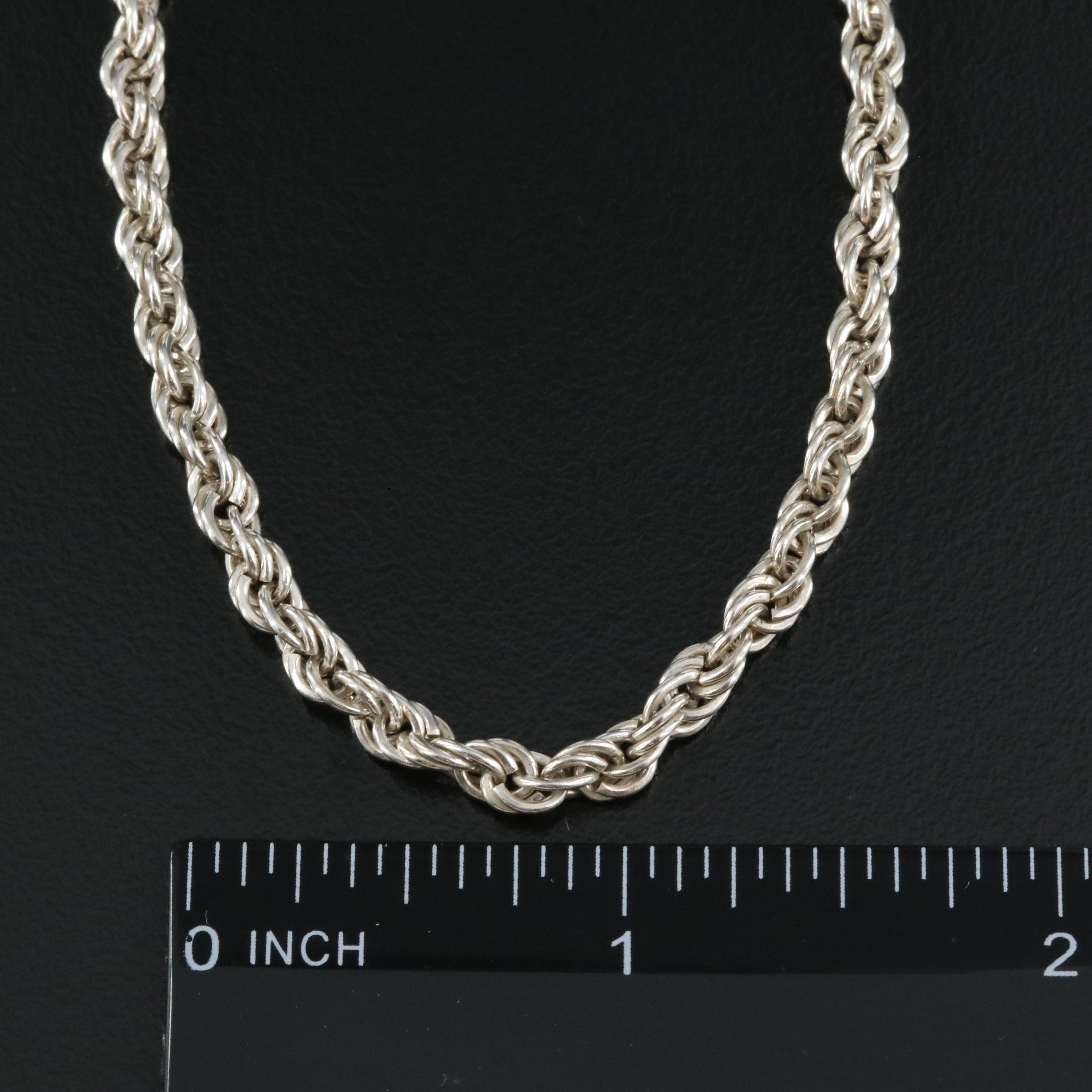 Sterling Rope Chain