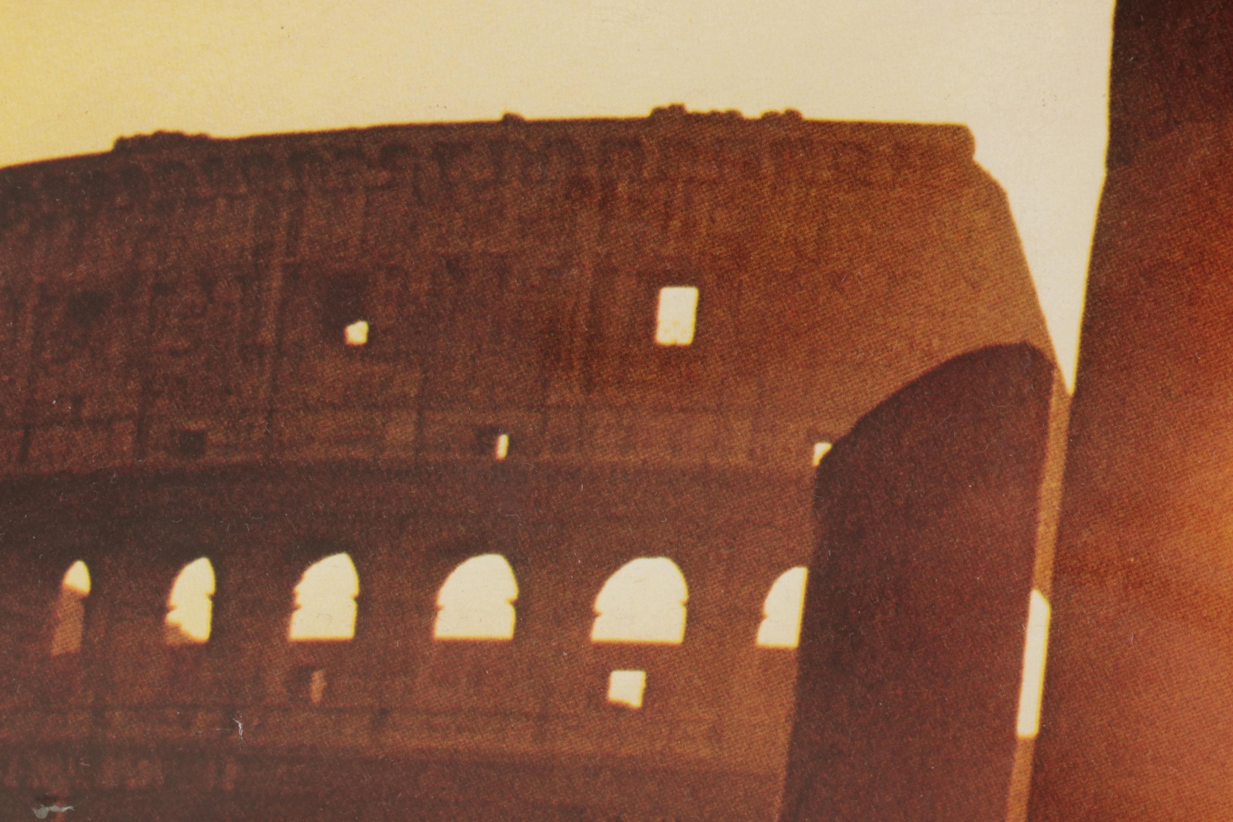 Trans World Airlines Offset Lithograph Posters "Egypt" and "Italy," 1973