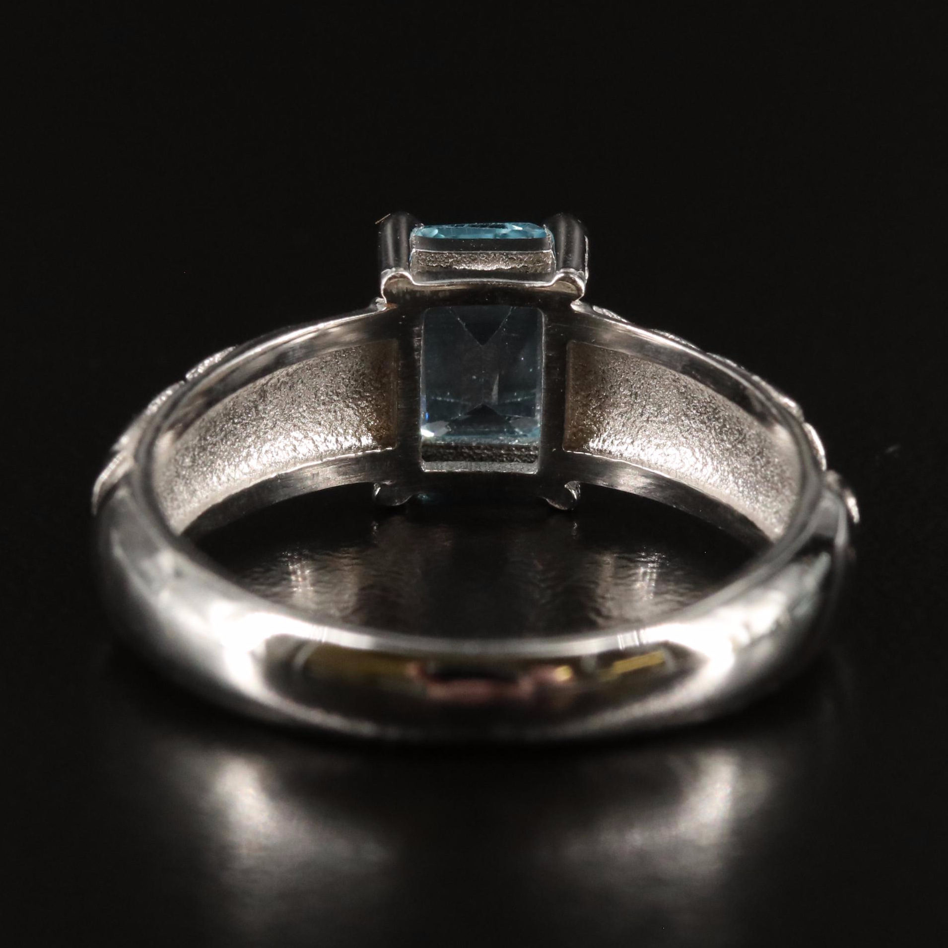 Sterling Blue Topaz Ring