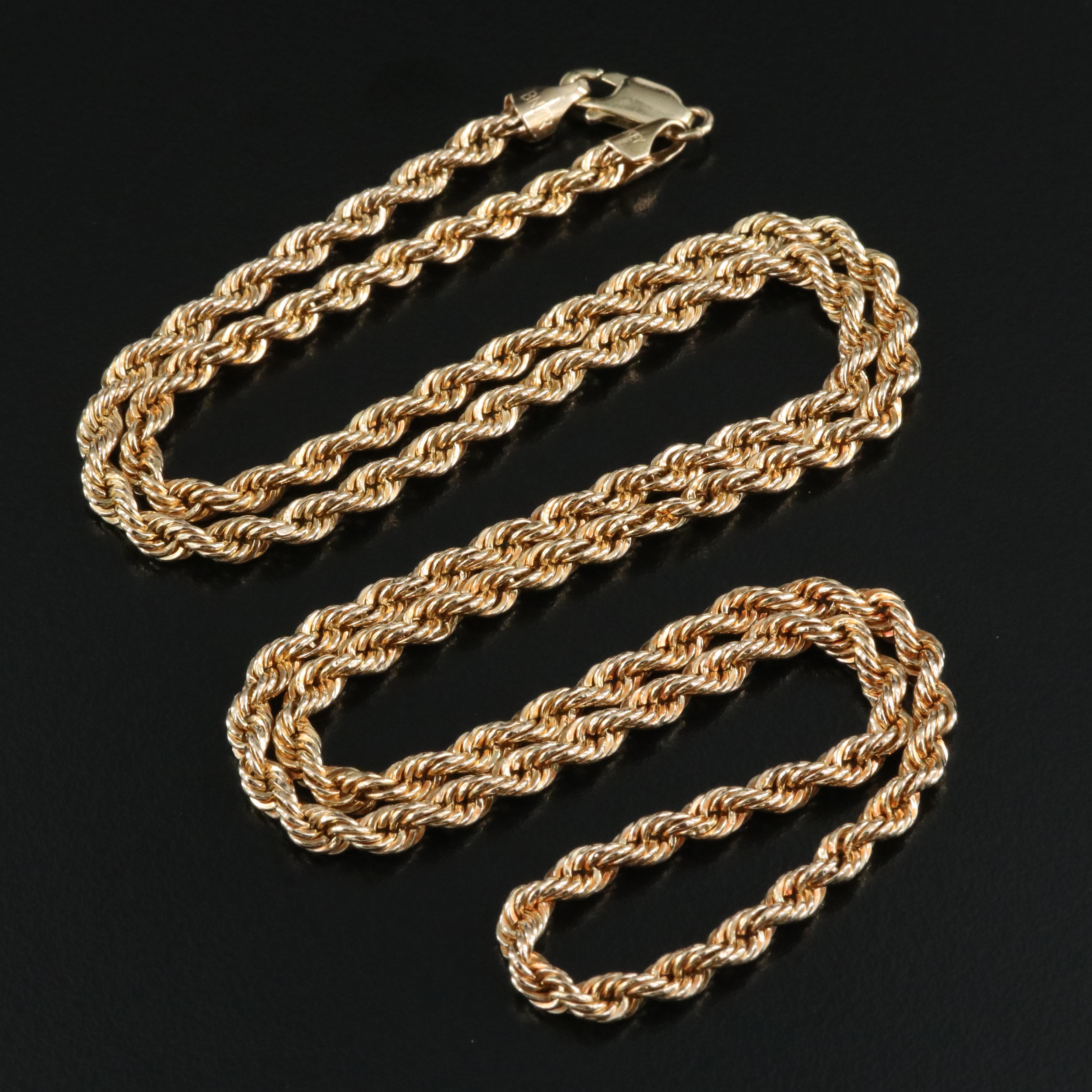 10K Rope Chain