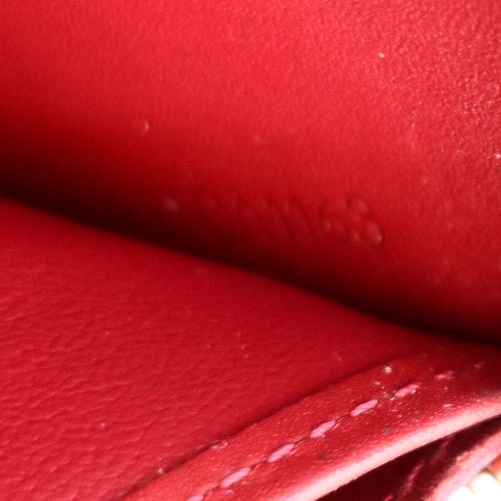 Louis Vuitton Zippy Wallet in Pomme D'Amour Monogram Vernis