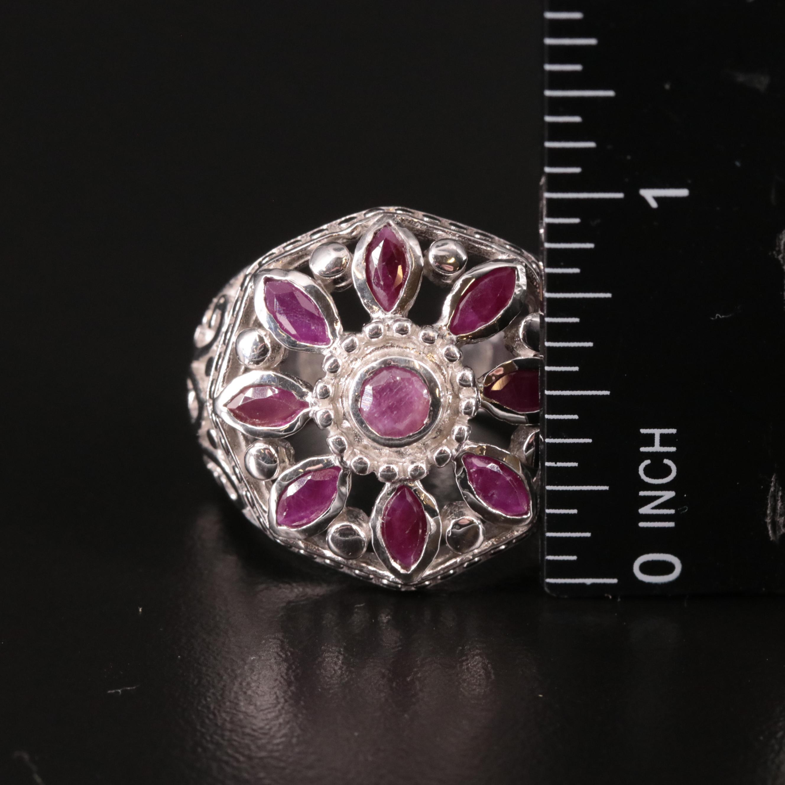 Sterling Ruby Ring
