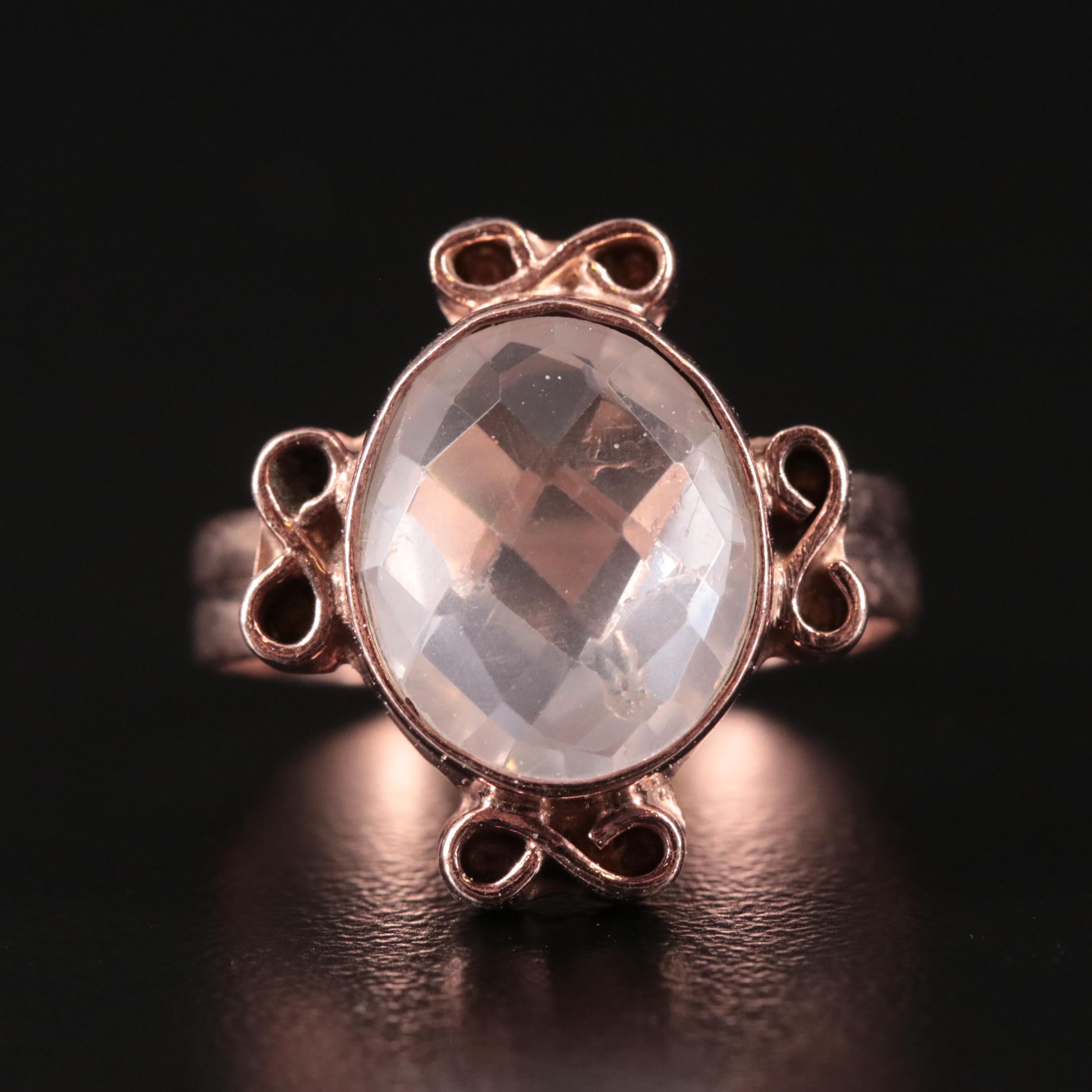 Rose Quartz Ring