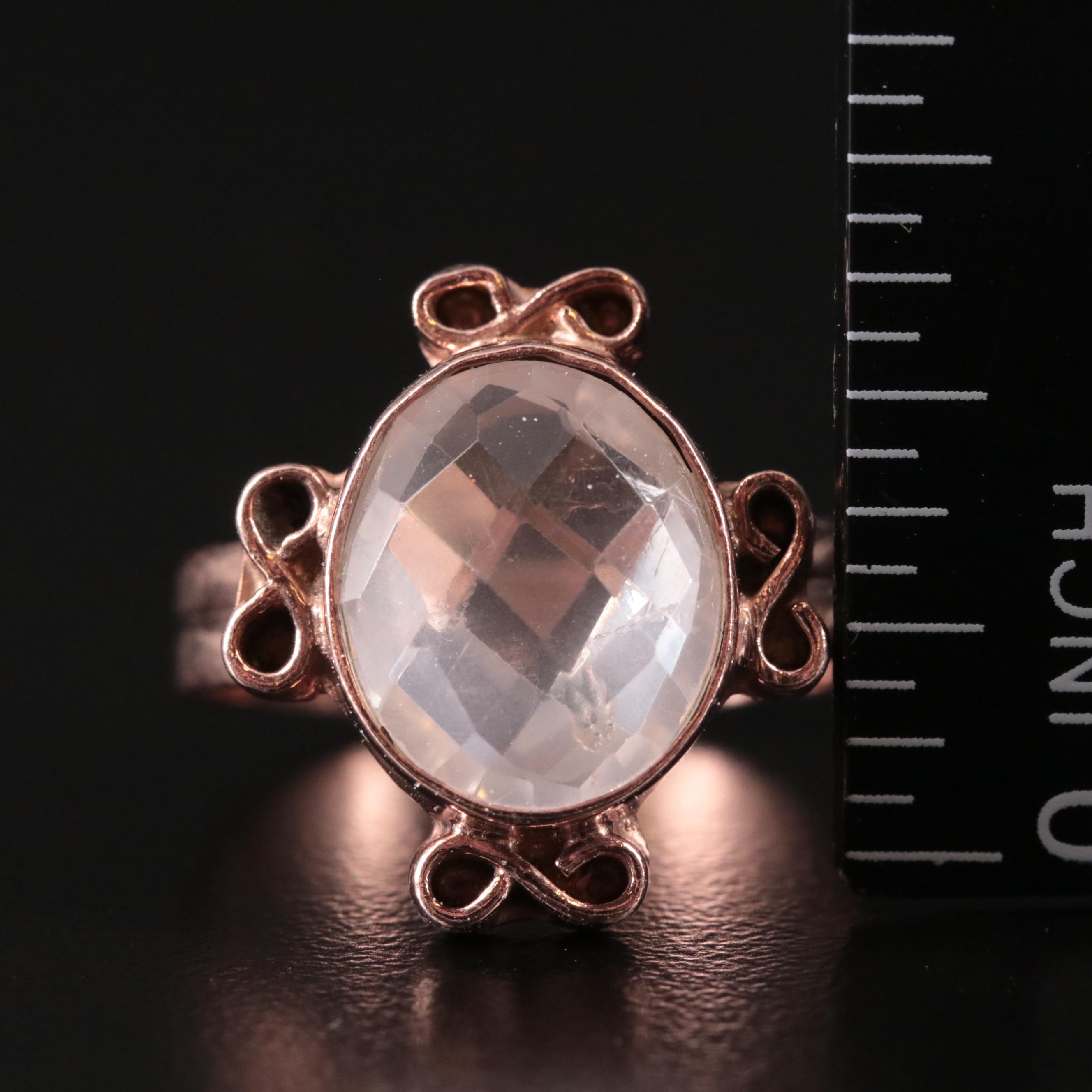 Rose Quartz Ring