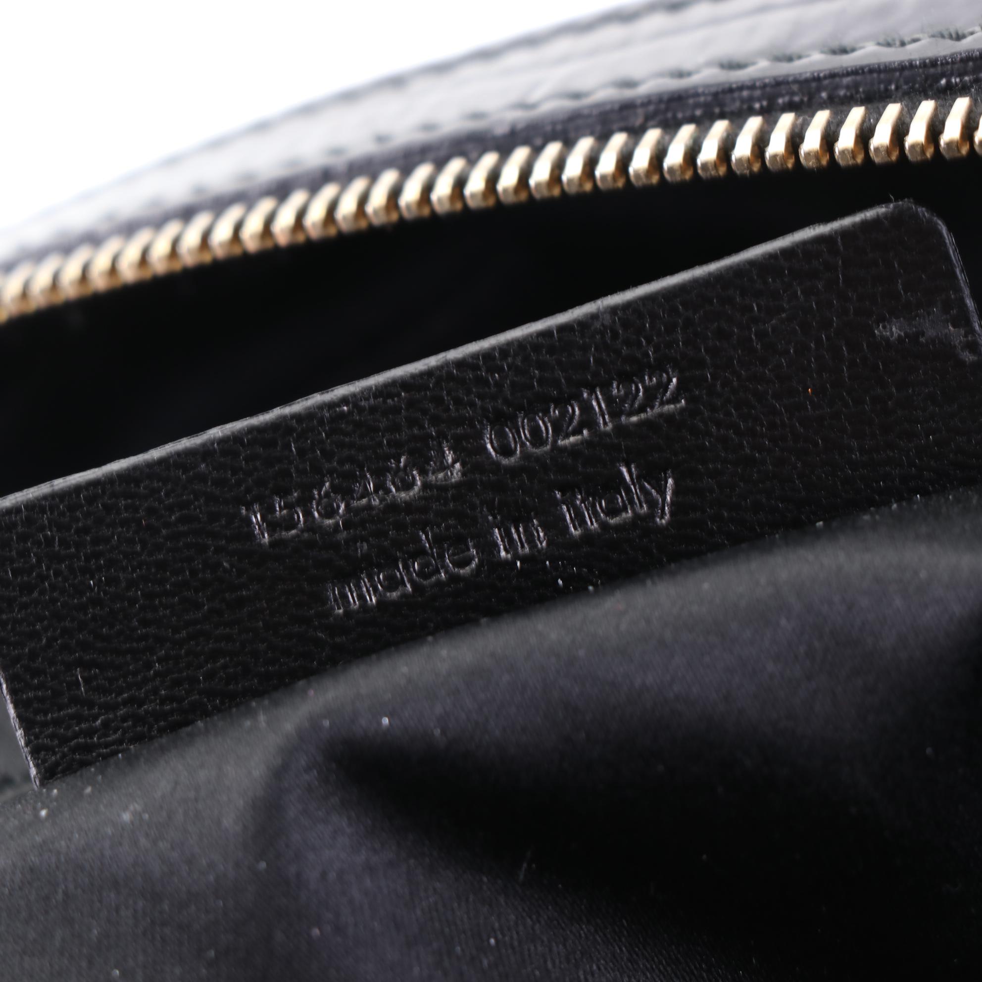 Yves Saint Laurent Muse Shoulder Bag in Embossed Patent Leather