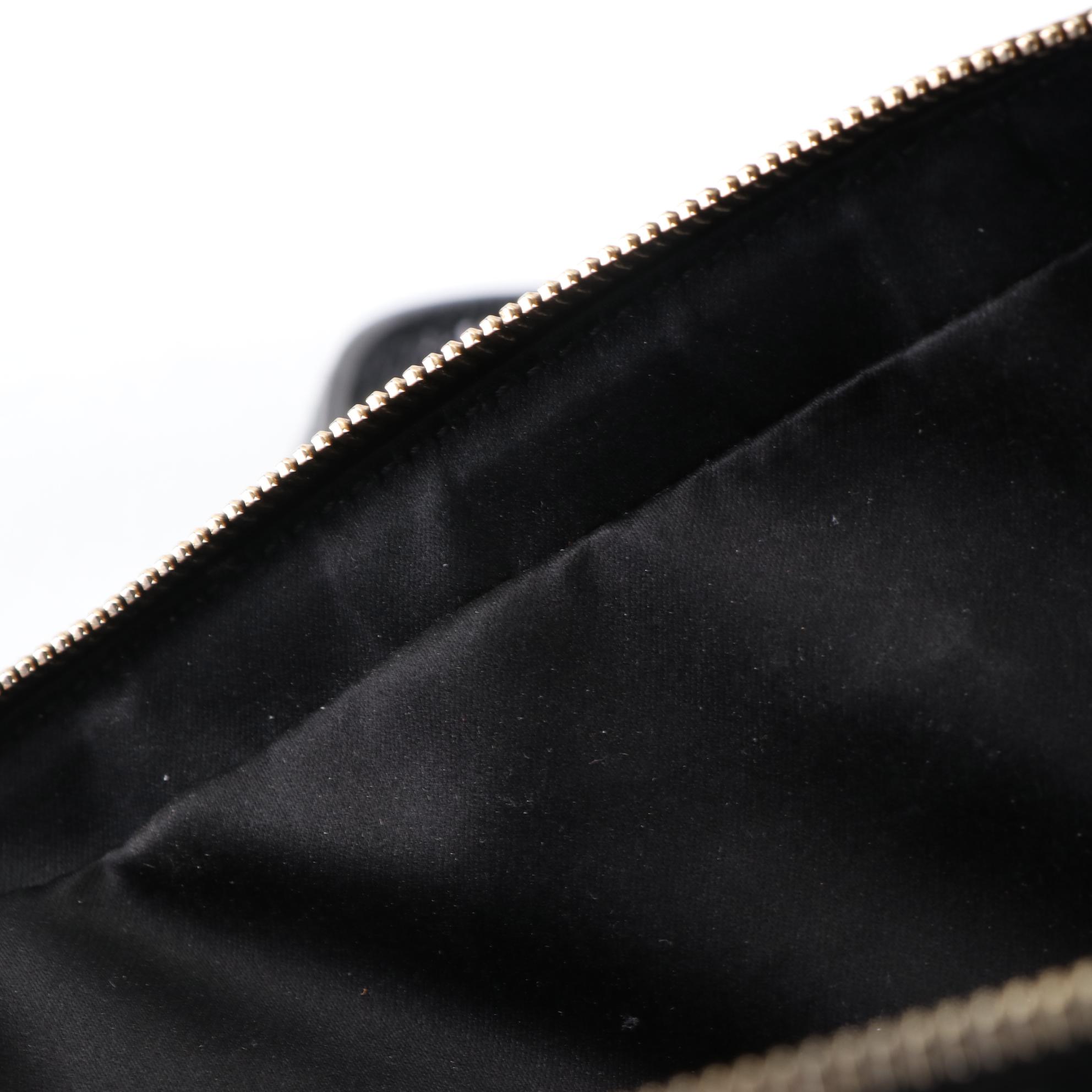 Yves Saint Laurent Muse Shoulder Bag in Embossed Patent Leather