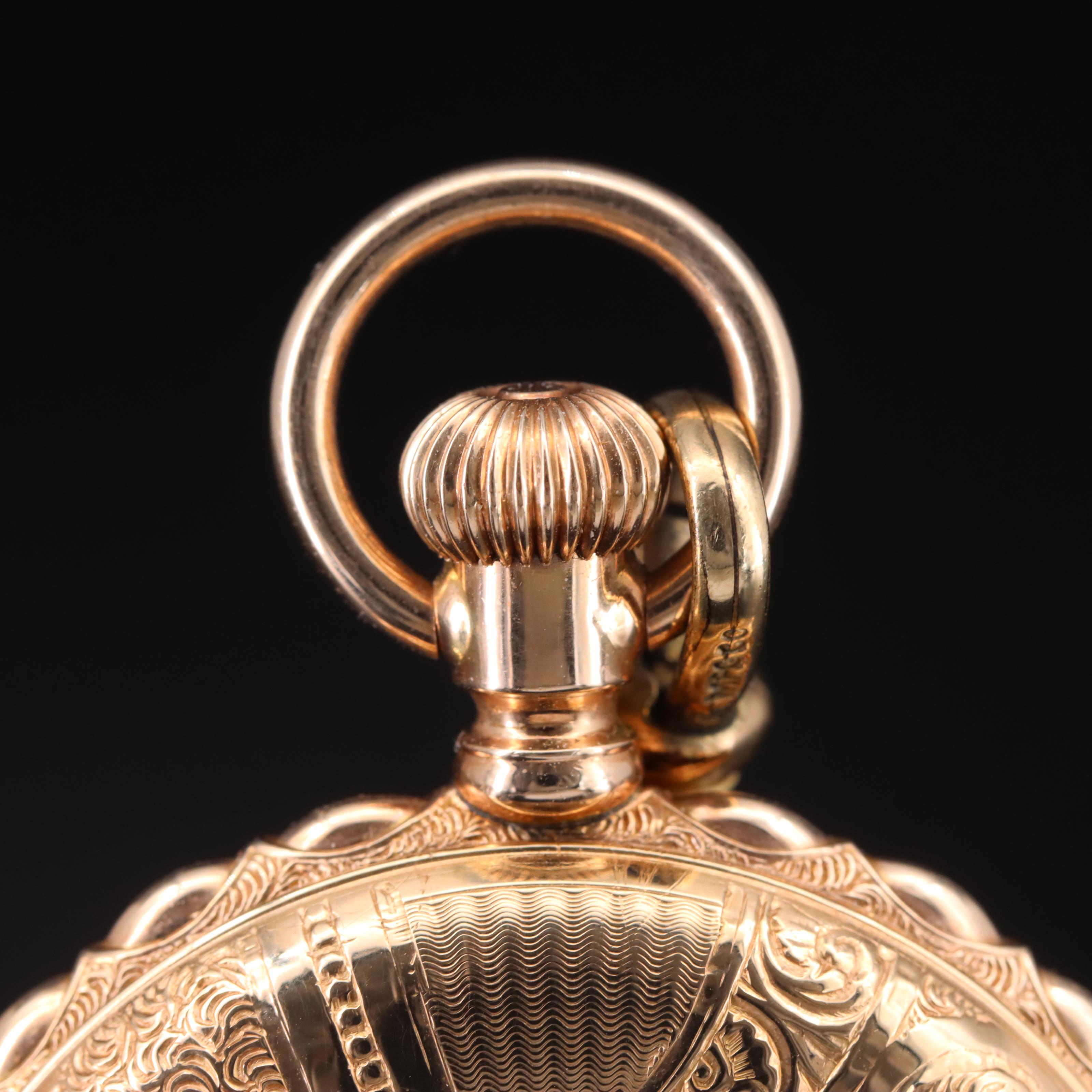 1896 Elgin Gold-Filled Pocket Watch