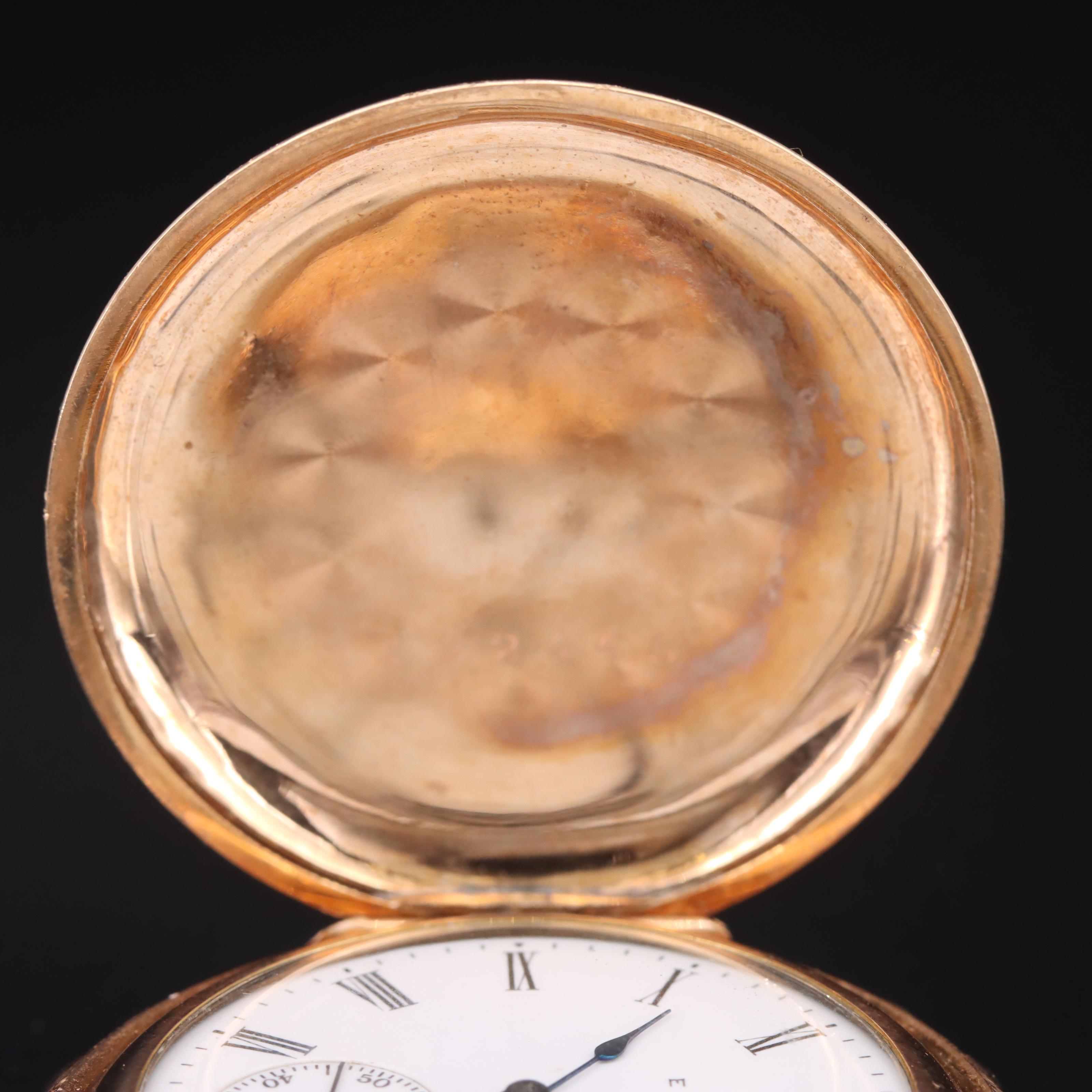 1896 Elgin Gold-Filled Pocket Watch