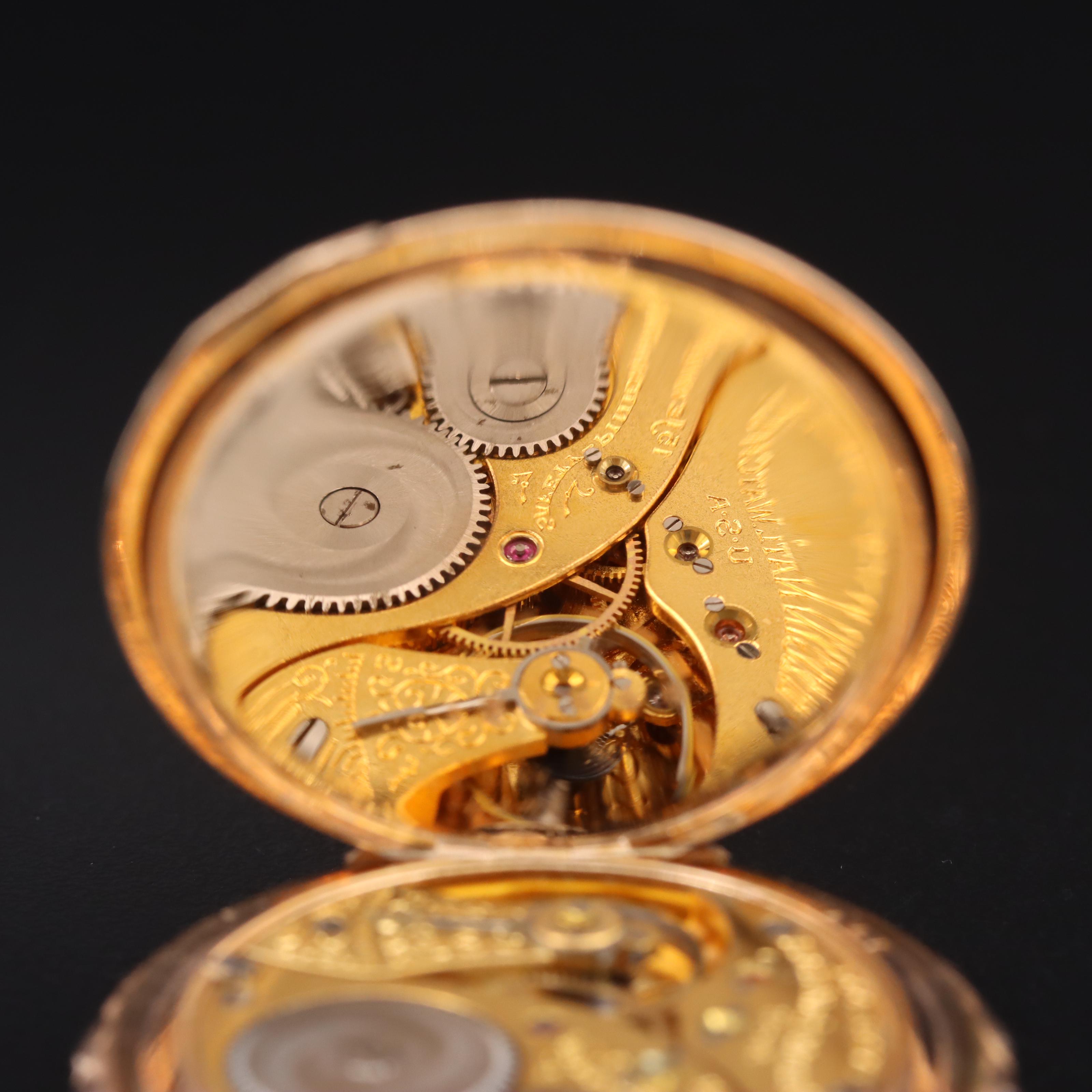 1896 Elgin Gold-Filled Pocket Watch