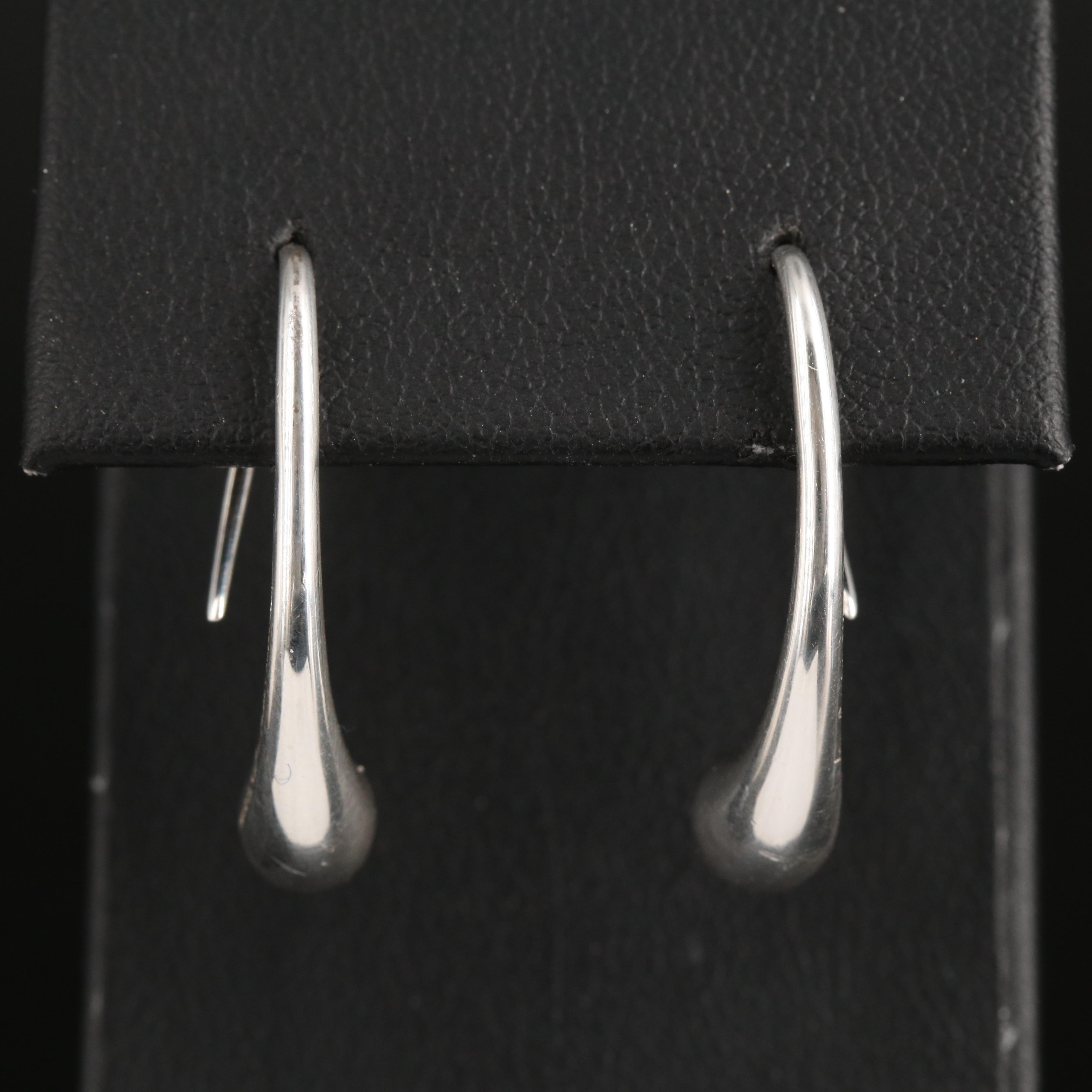 Elsa Peretti for Tiffany & Co. Sterling Teardrop Earrings
