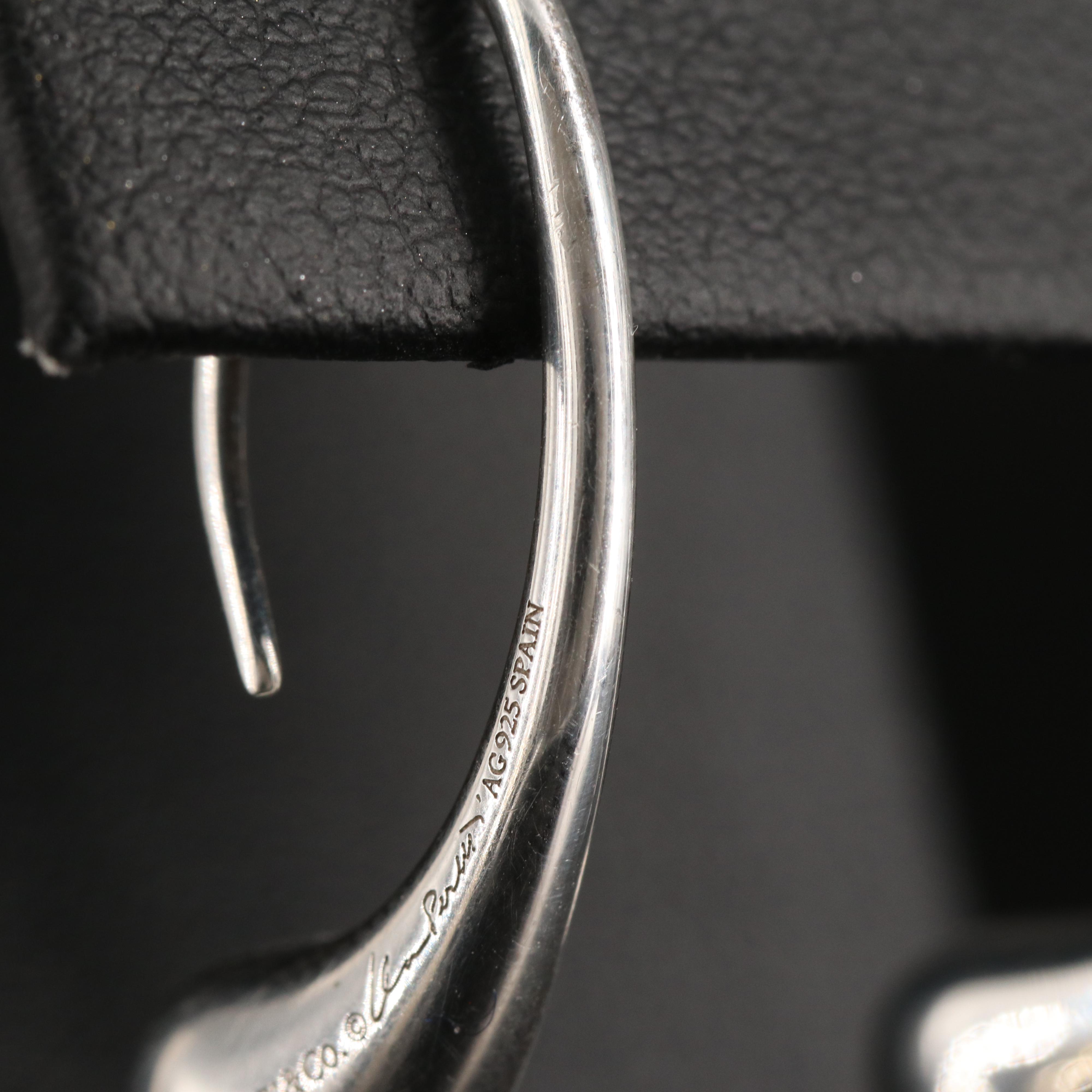 Elsa Peretti for Tiffany & Co. Sterling Teardrop Earrings