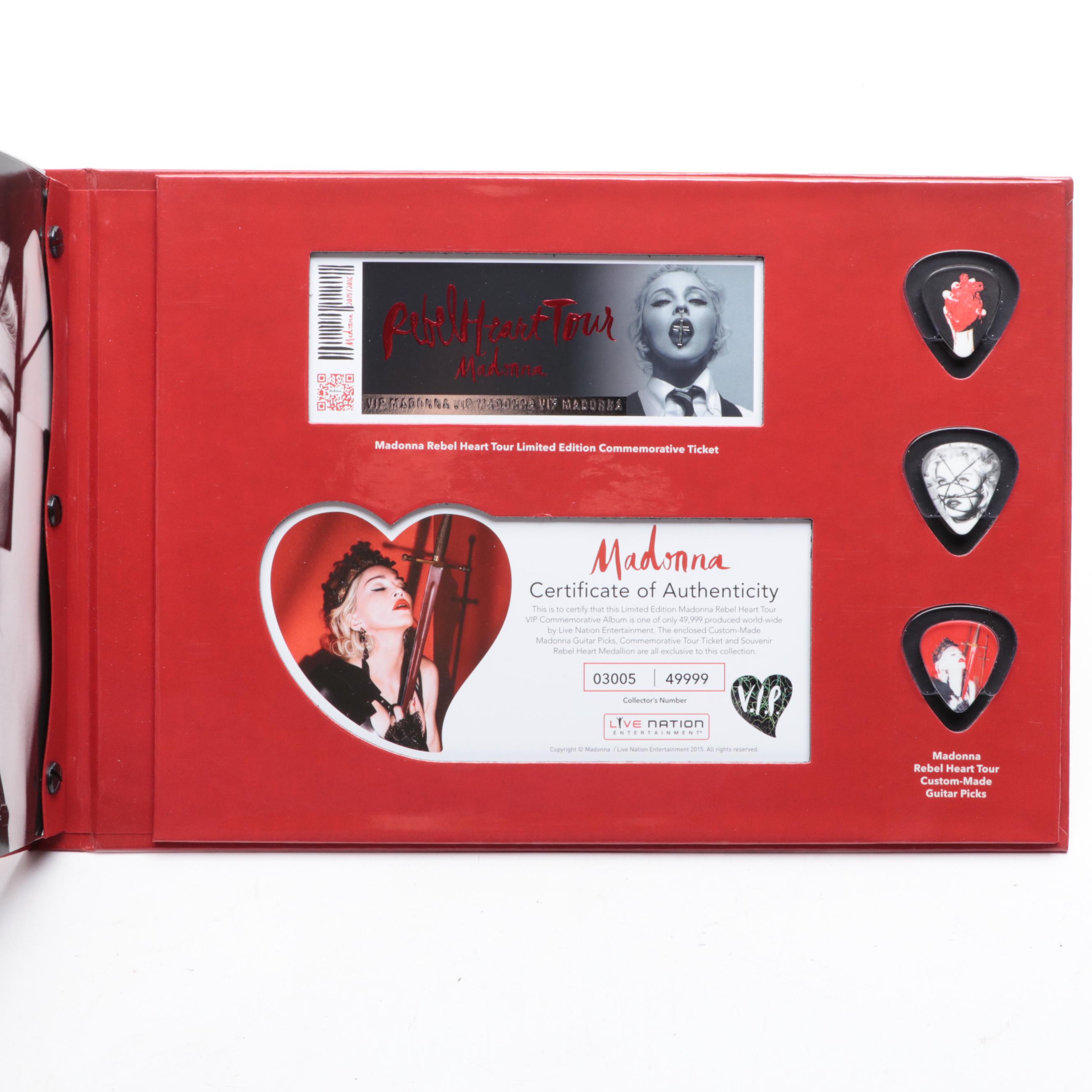 Madonna Limited Edition Rebel Heart Tour Commemorative Album, 2015