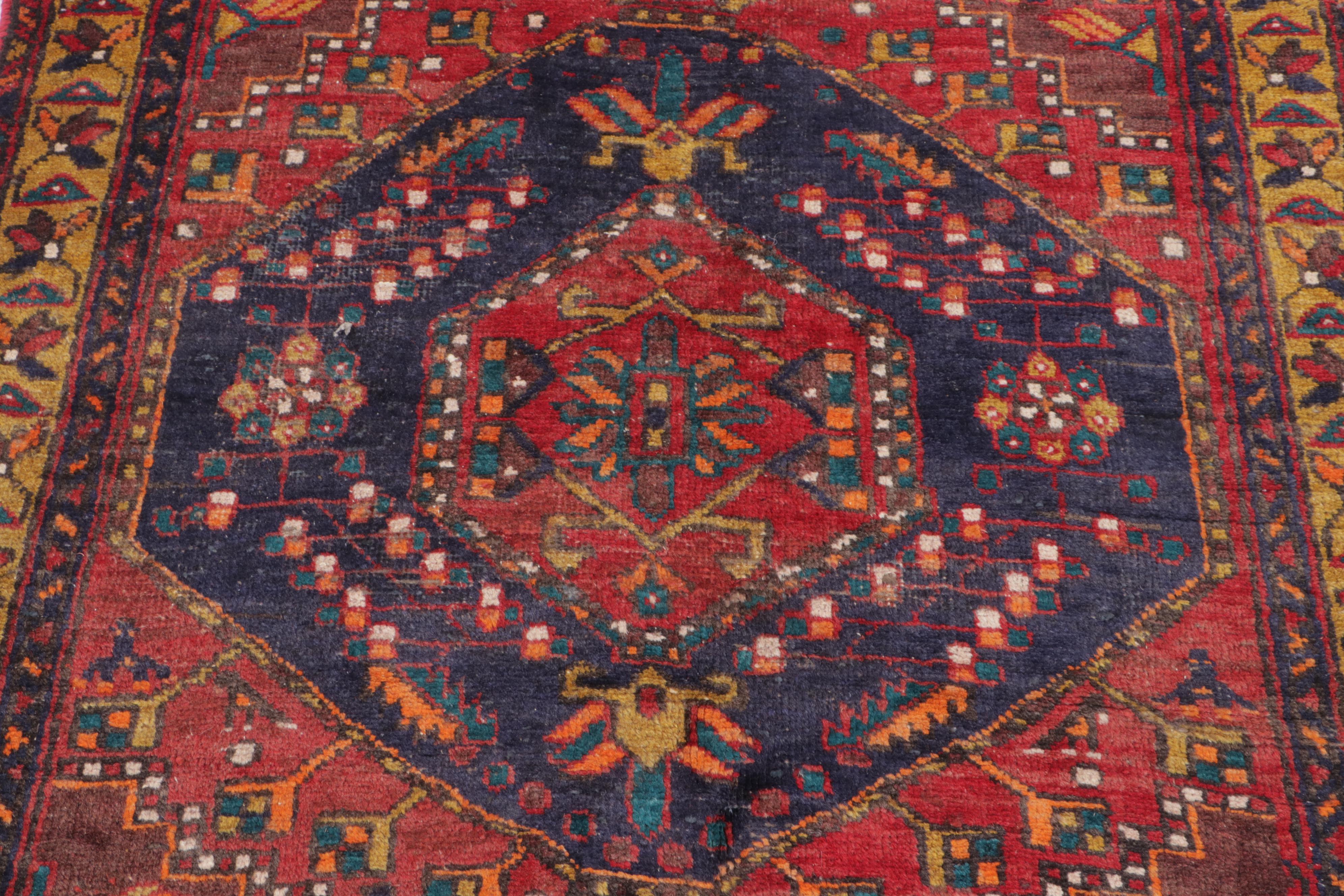 3'6 x 10'10 Hand-Knotted Persian Sarab Long Rug