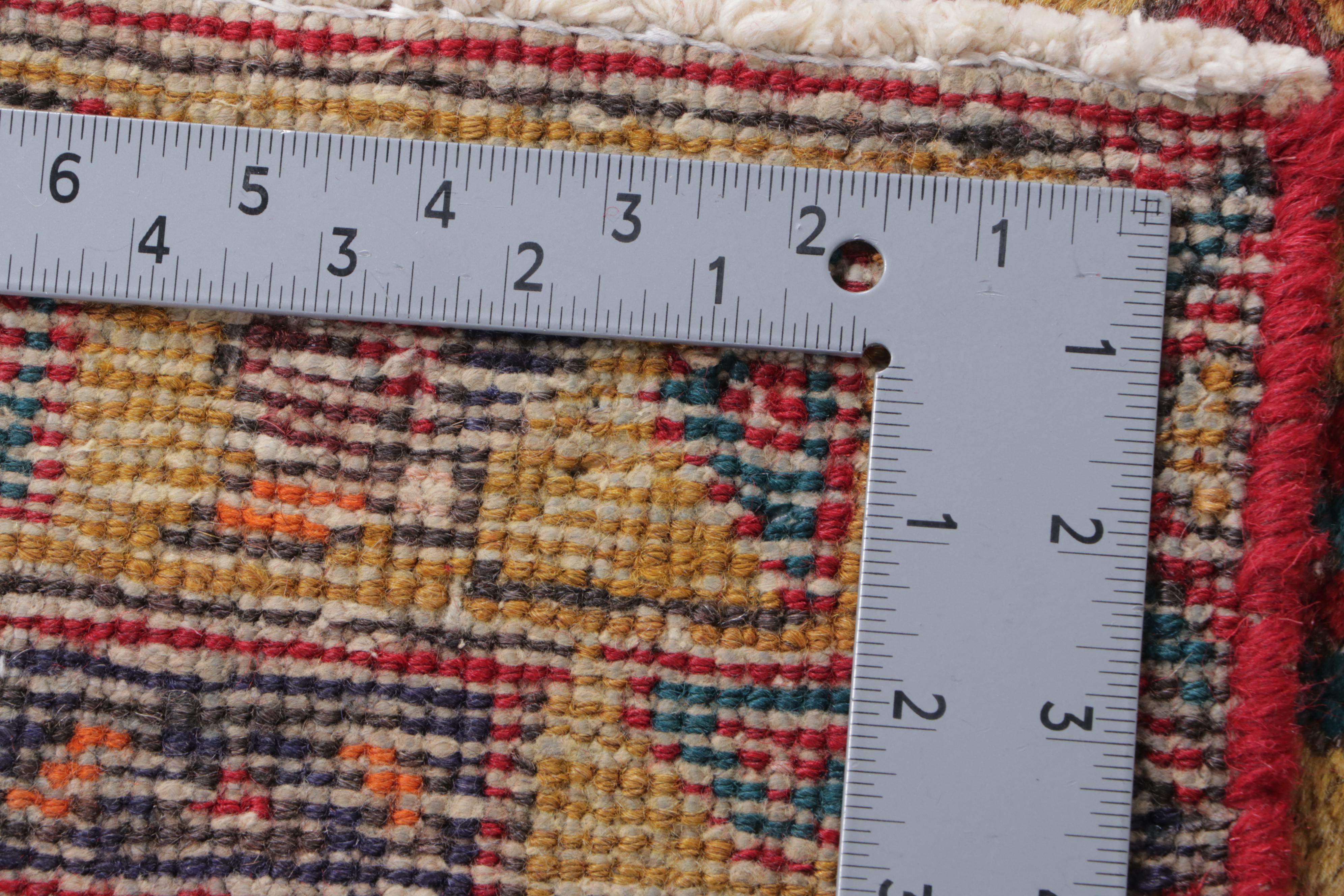 3'6 x 10'10 Hand-Knotted Persian Sarab Long Rug