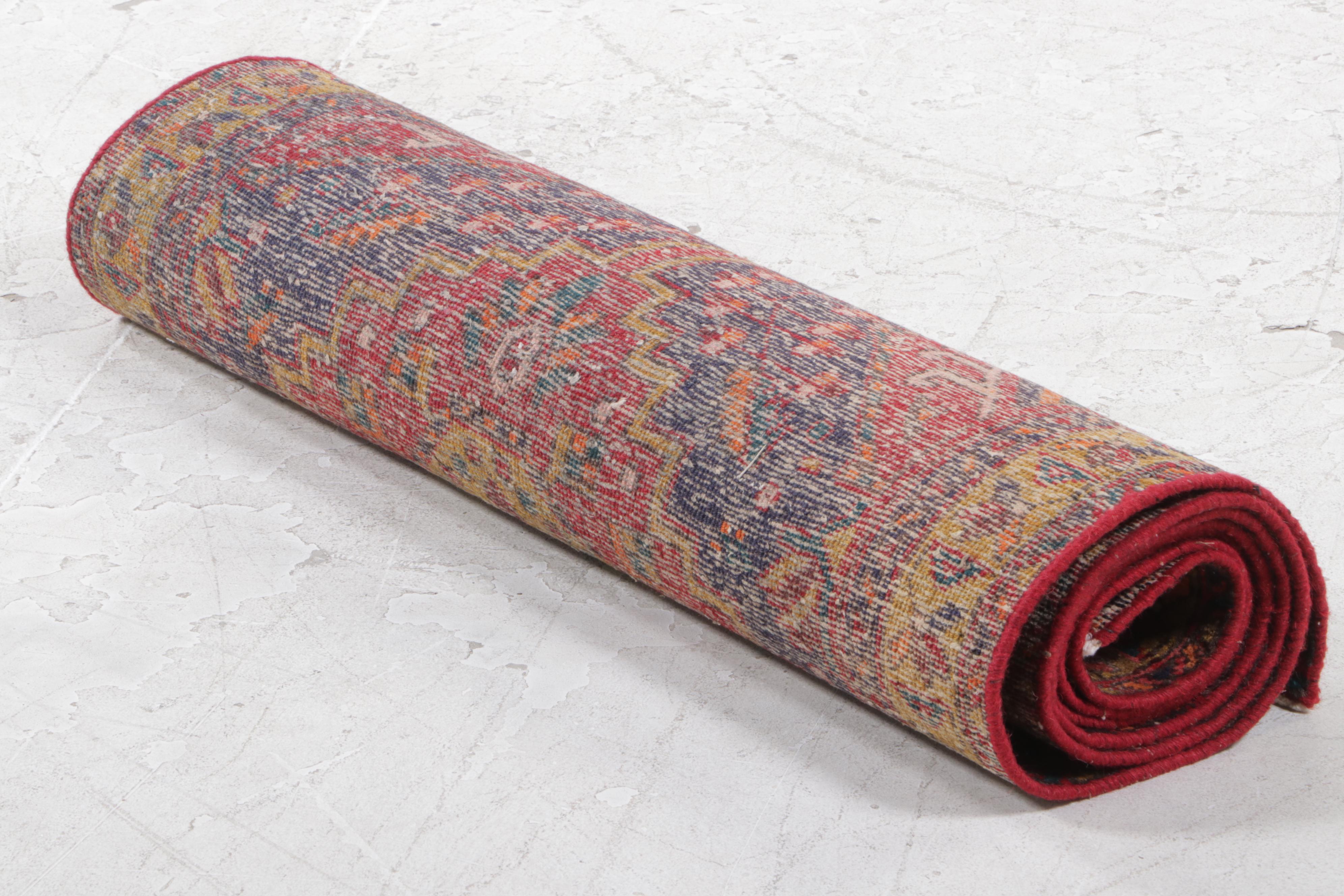 3'6 x 10'10 Hand-Knotted Persian Sarab Long Rug