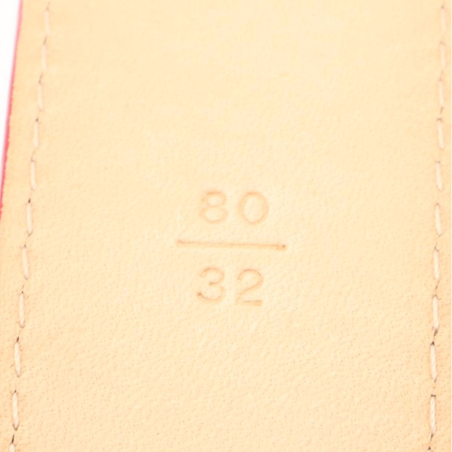 Louis Vuitton Ceinture Belt in Monogram Vernis with Box